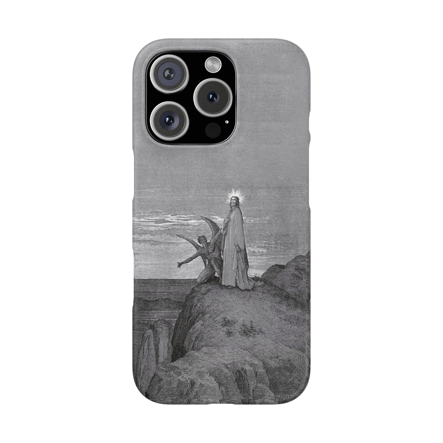 Original Temptation Of Christ Phone Case