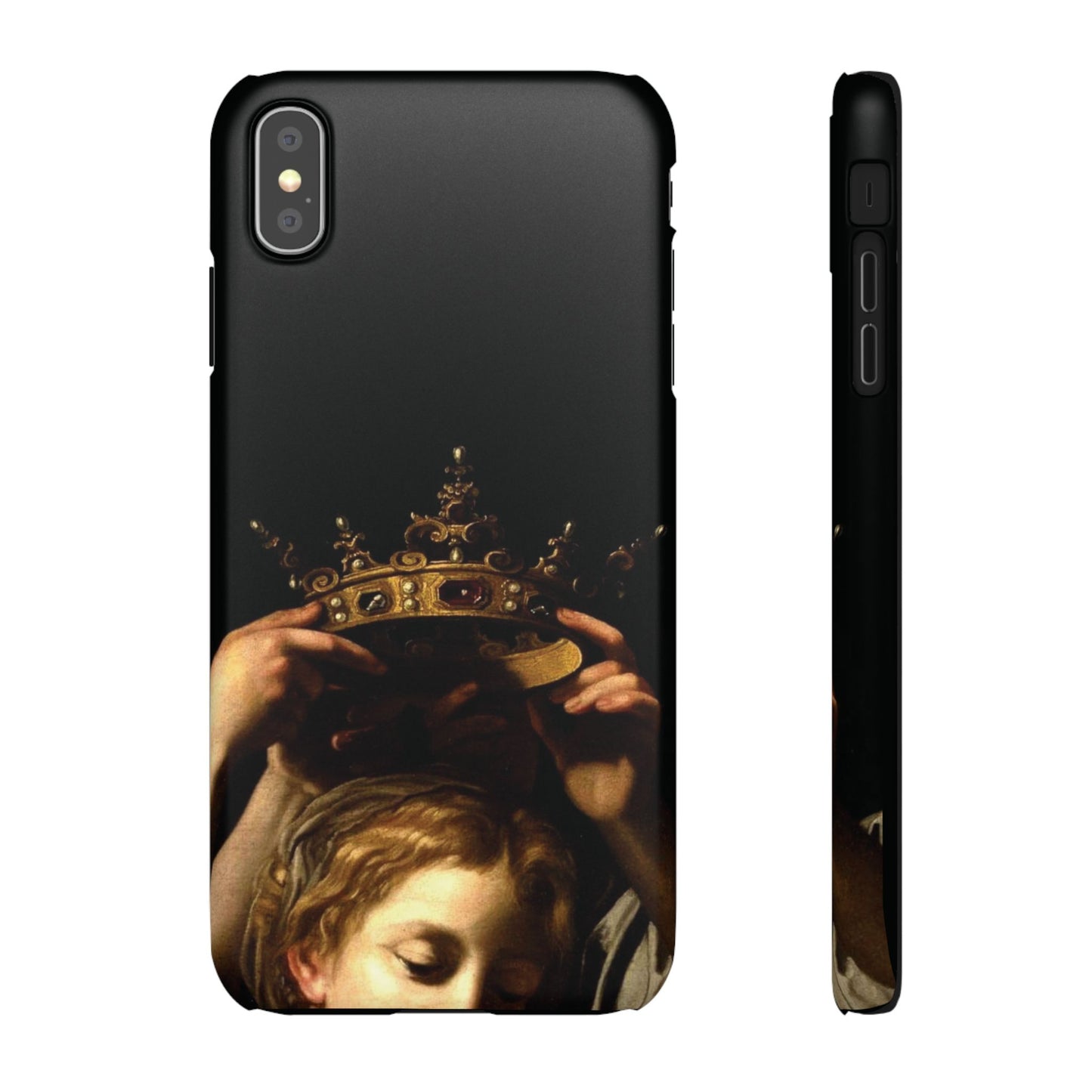 Crown by Bartolomeo Cavarozzi 1620 iPhone Case Renaissance Queen Aesthetic