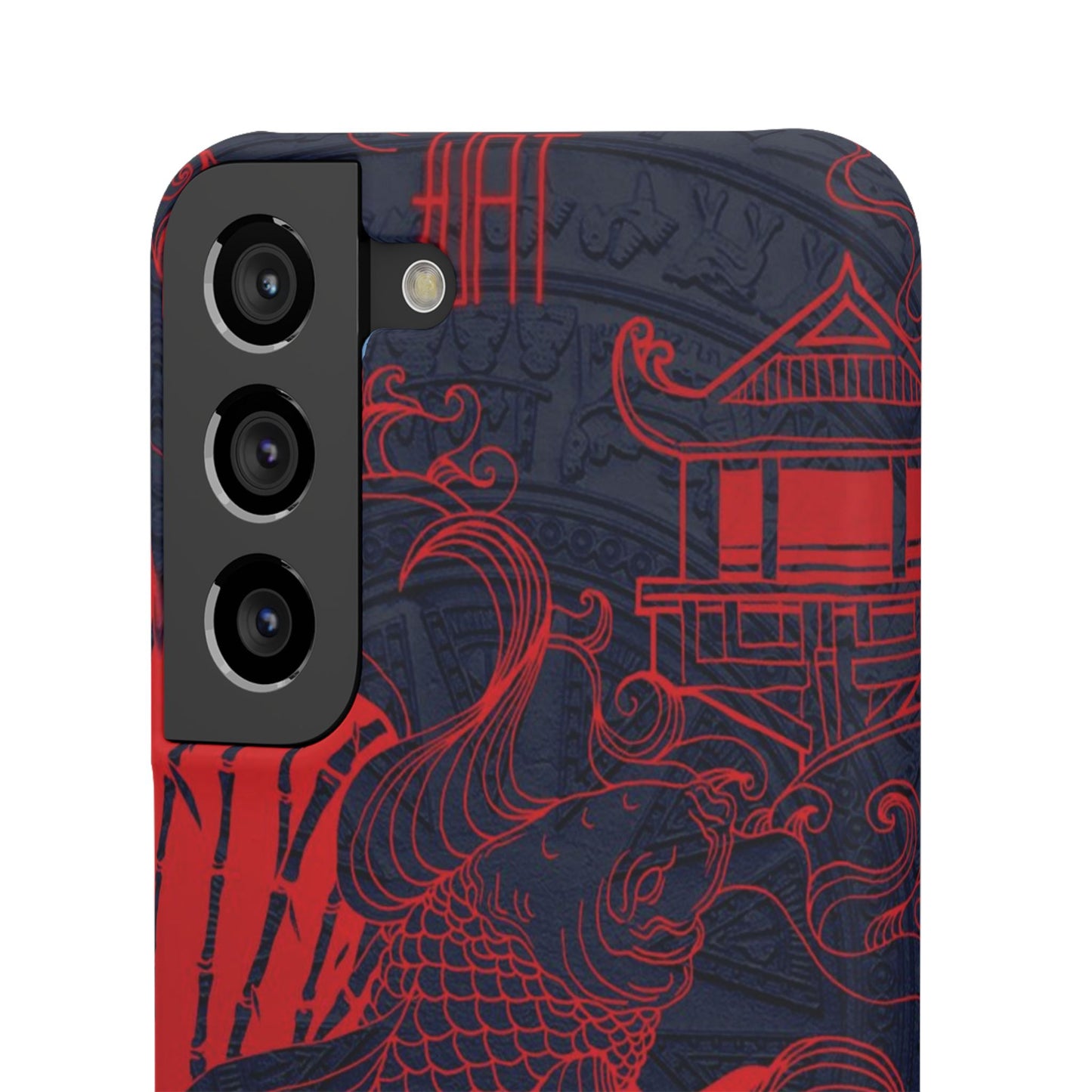 Crimson Koi Fish  – Luxury Phone Case