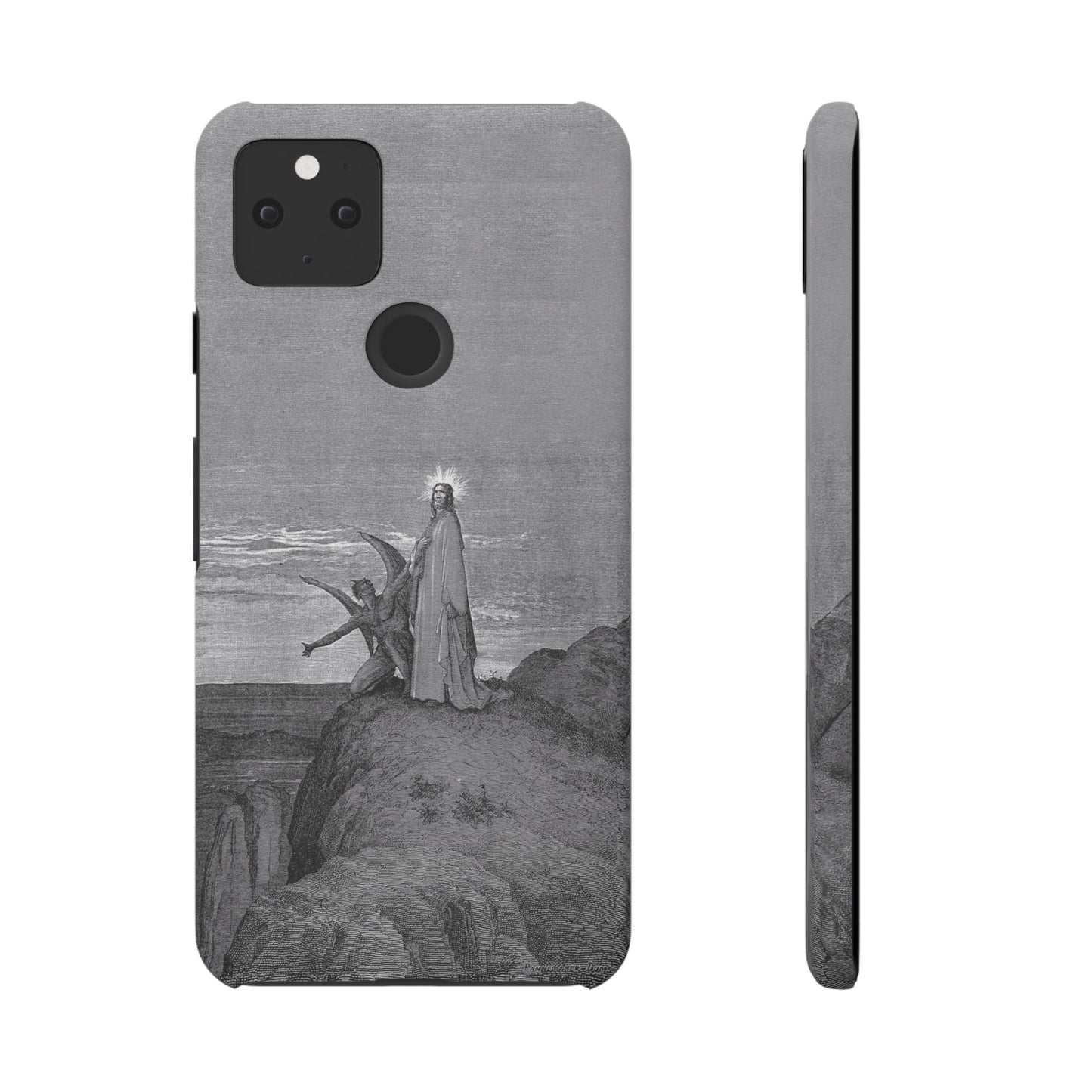 Original Temptation Of Christ Phone Case
