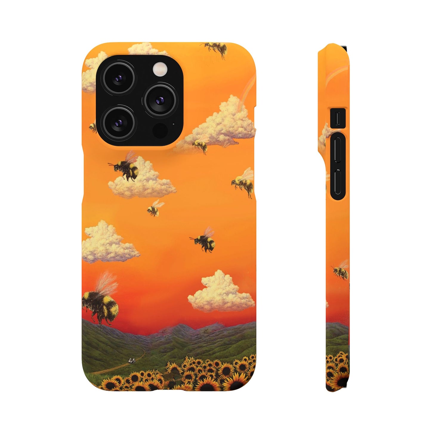 BEES IN THE SKY PHONE CASE DESIGN