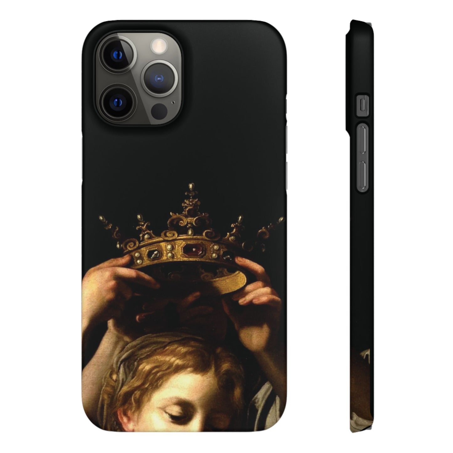 Crown by Bartolomeo Cavarozzi 1620 iPhone Case Renaissance Queen Aesthetic