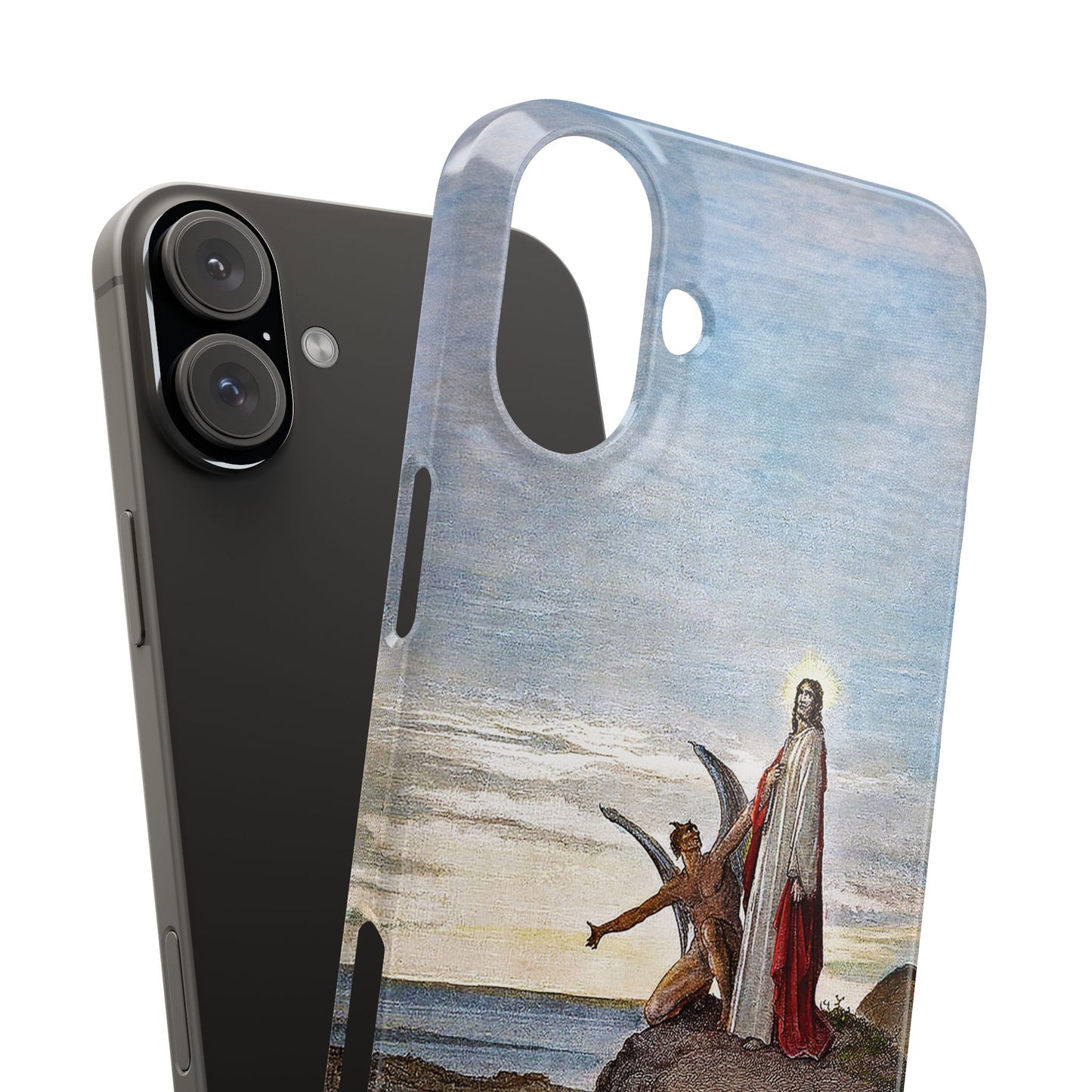 Temptation Of Christ Phone Case