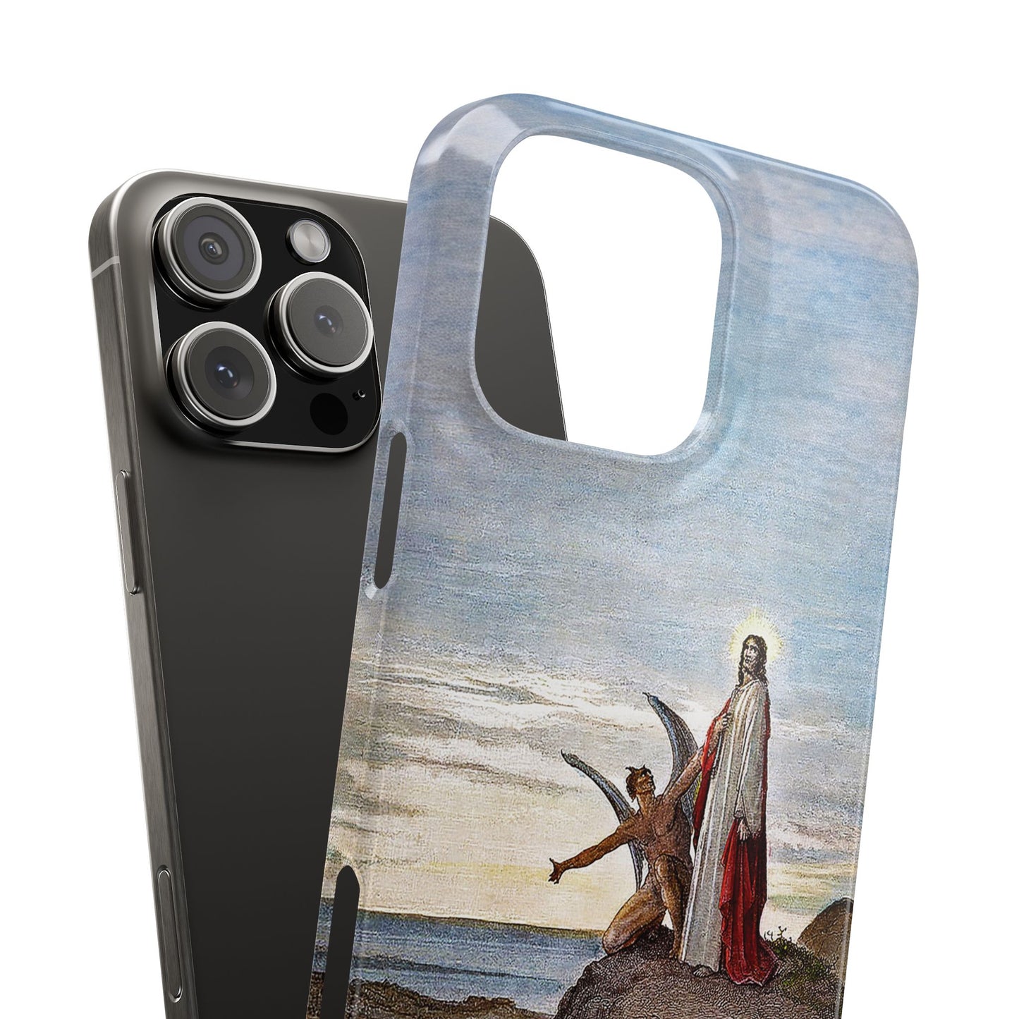 Temptation Of Christ Phone Case