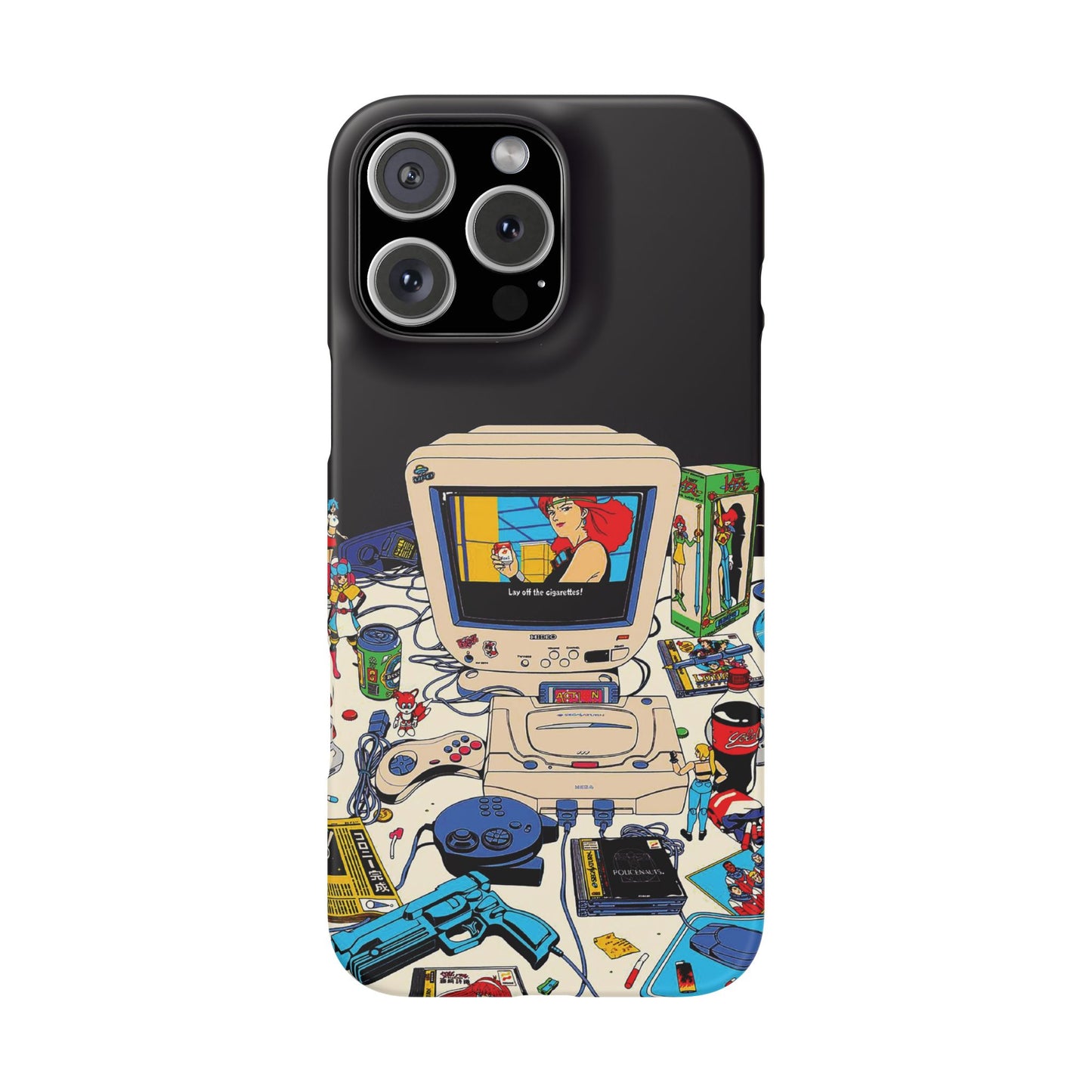 Sega Consoles Illustrated Case Design