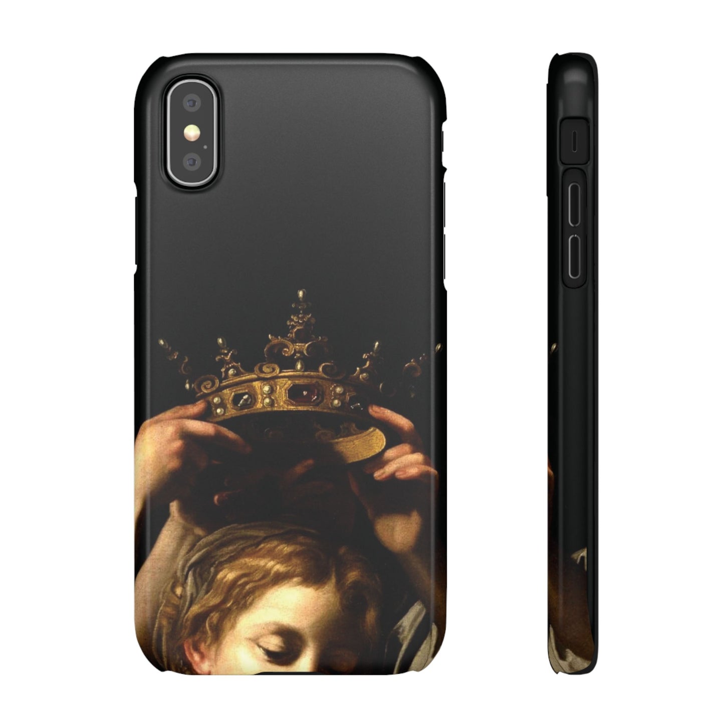 Crown by Bartolomeo Cavarozzi 1620 iPhone Case Renaissance Queen Aesthetic
