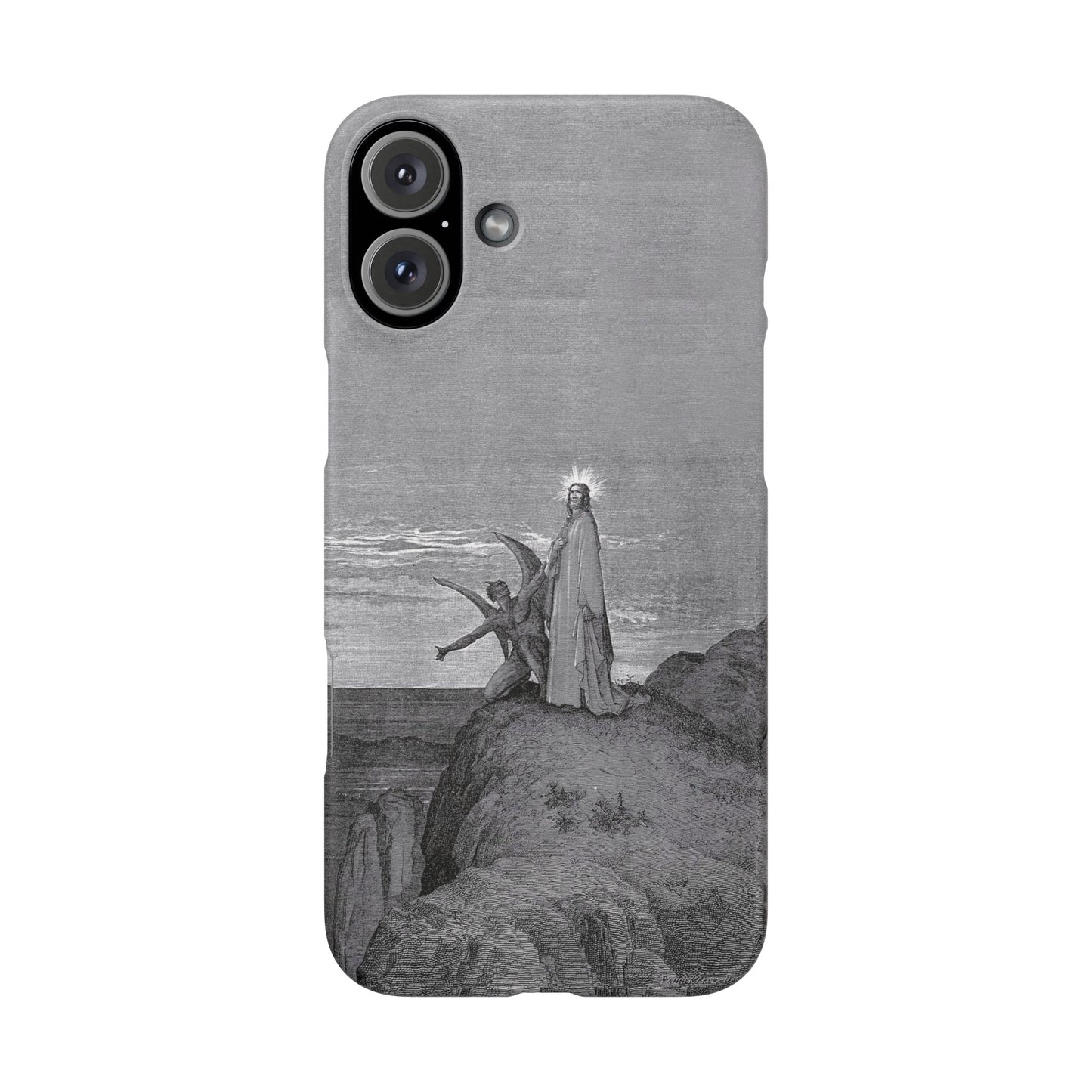 Original Temptation Of Christ Phone Case