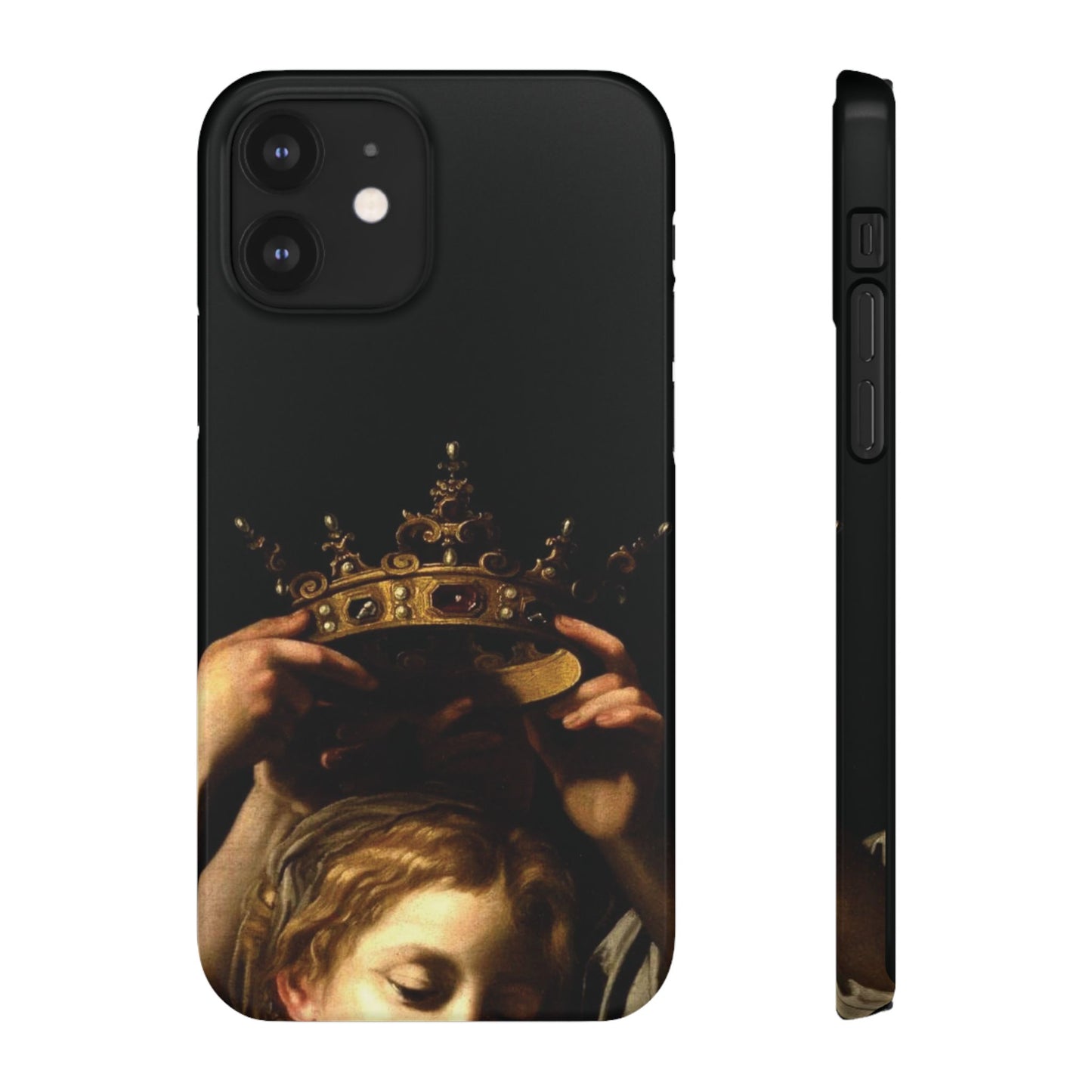 Crown by Bartolomeo Cavarozzi 1620 iPhone Case Renaissance Queen Aesthetic