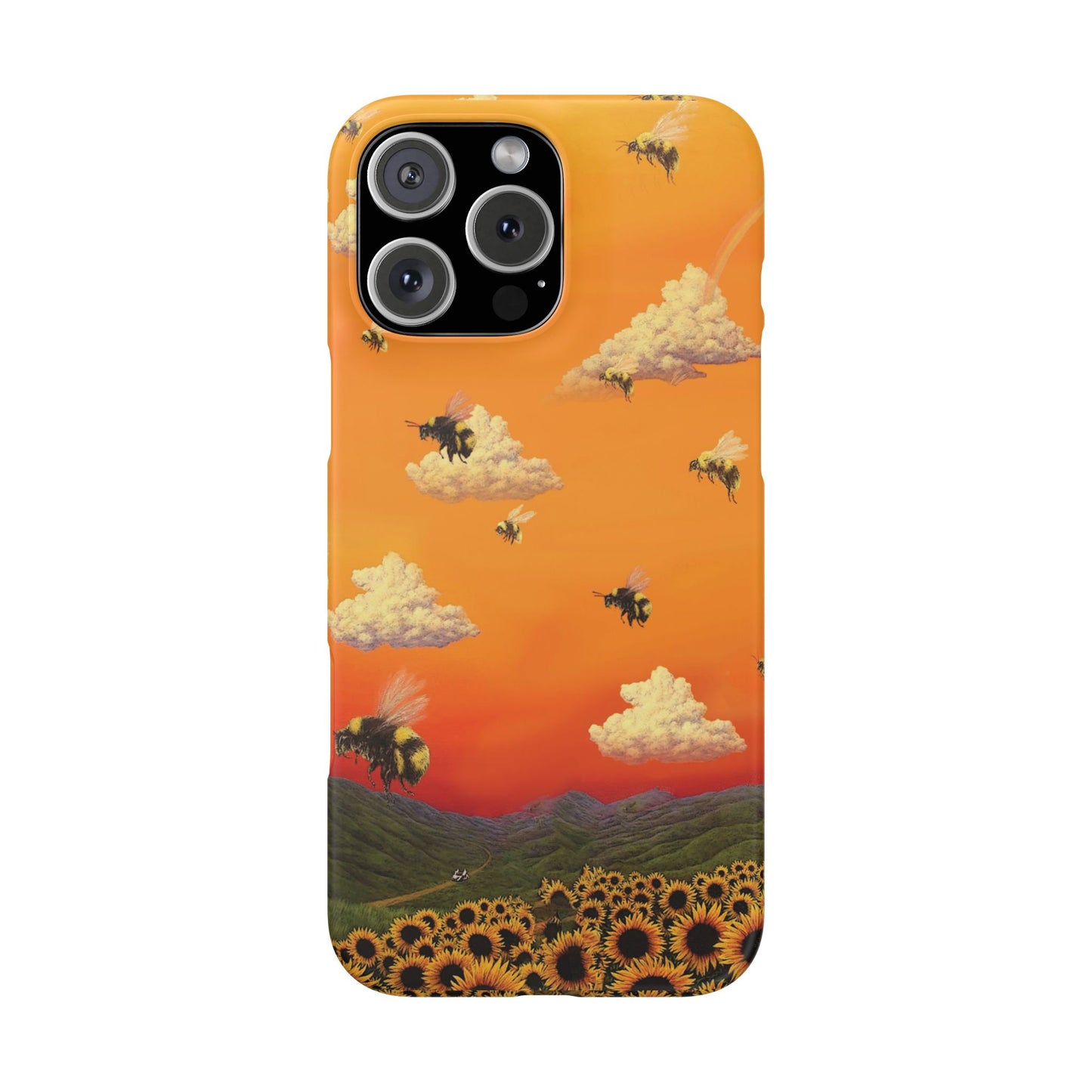 BEES IN THE SKY PHONE CASE DESIGN