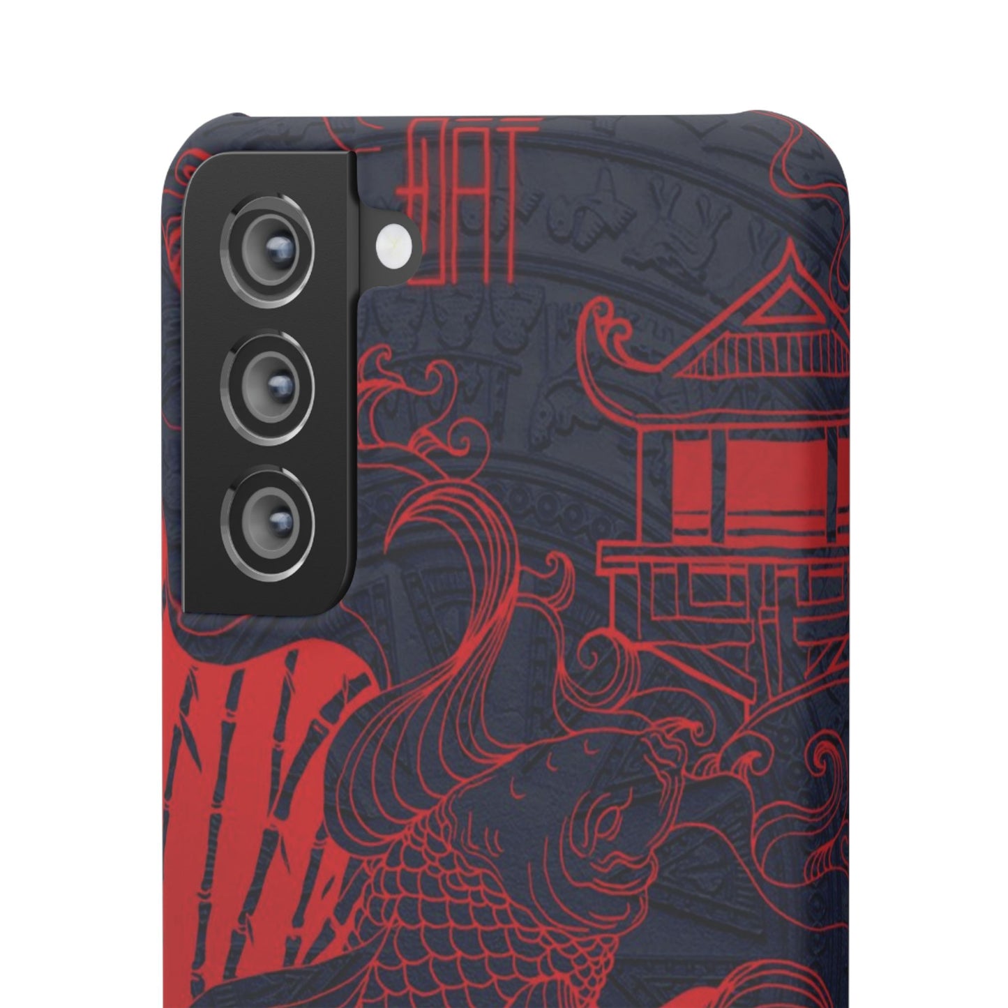 Crimson Koi Fish  – Luxury Phone Case