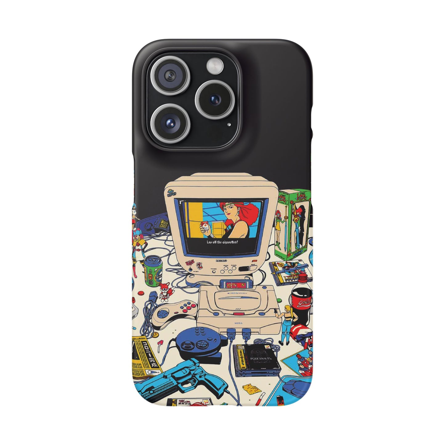 Sega Consoles Illustrated Case Design