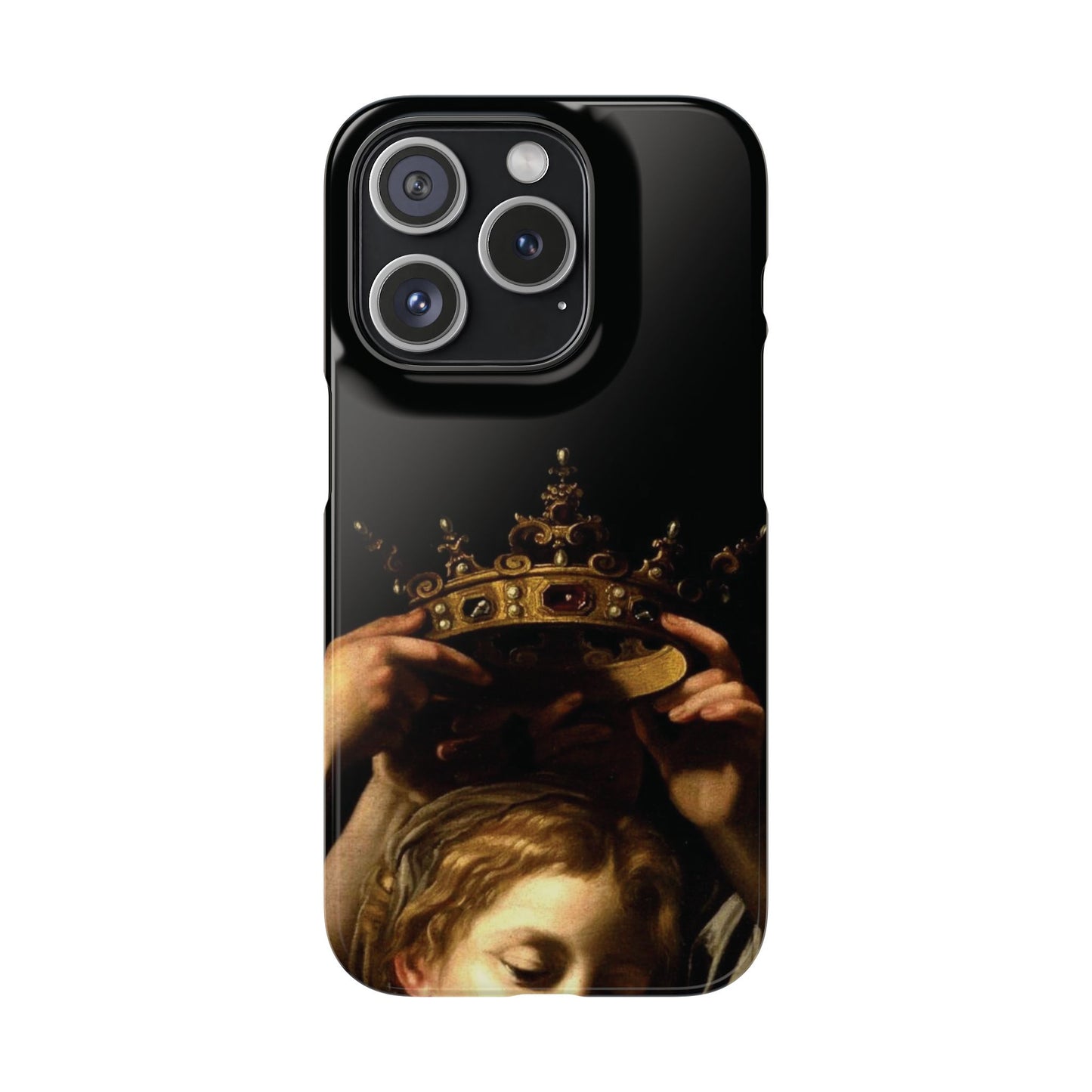 Crown by Bartolomeo Cavarozzi 1620 iPhone Case Renaissance Queen Aesthetic