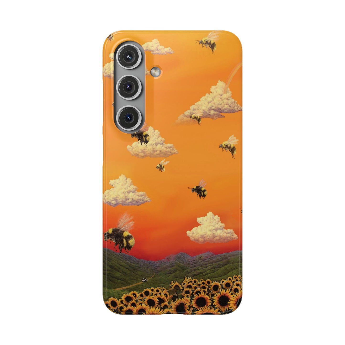 BEES IN THE SKY PHONE CASE DESIGN