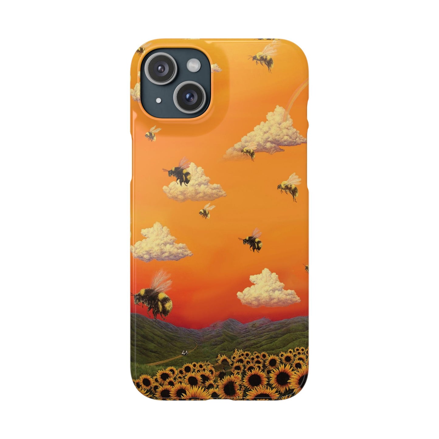 BEES IN THE SKY PHONE CASE DESIGN