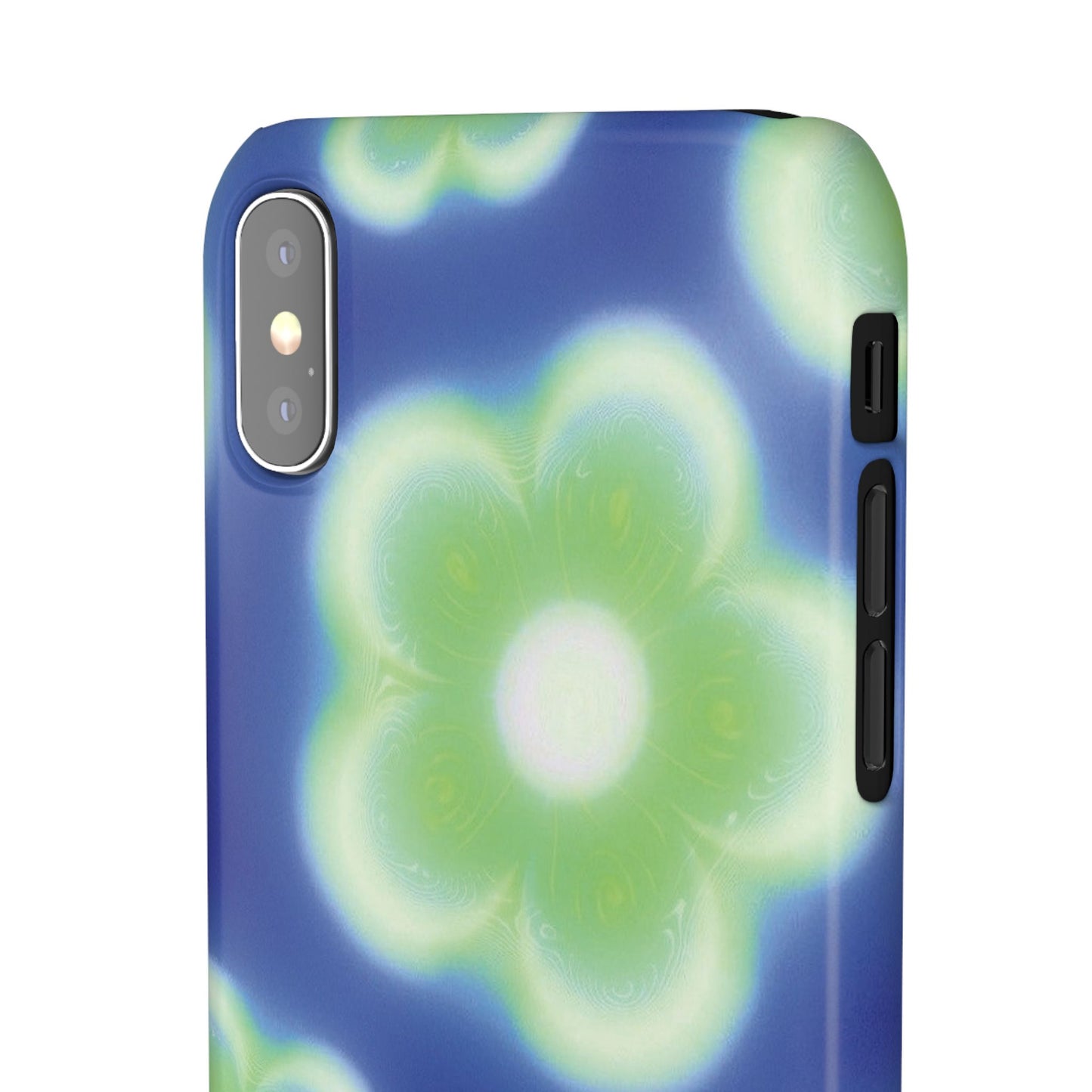 NEON FLOWER PHONE CASE