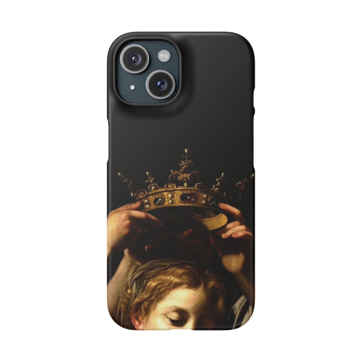 Crown by Bartolomeo Cavarozzi 1620 iPhone Case Renaissance Queen Aesthetic