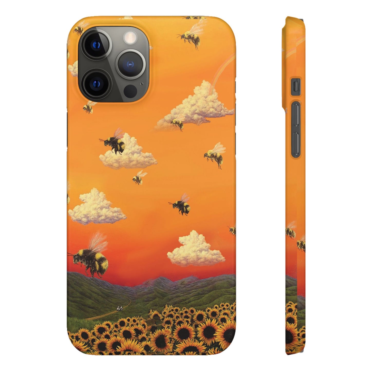 BEES IN THE SKY PHONE CASE DESIGN