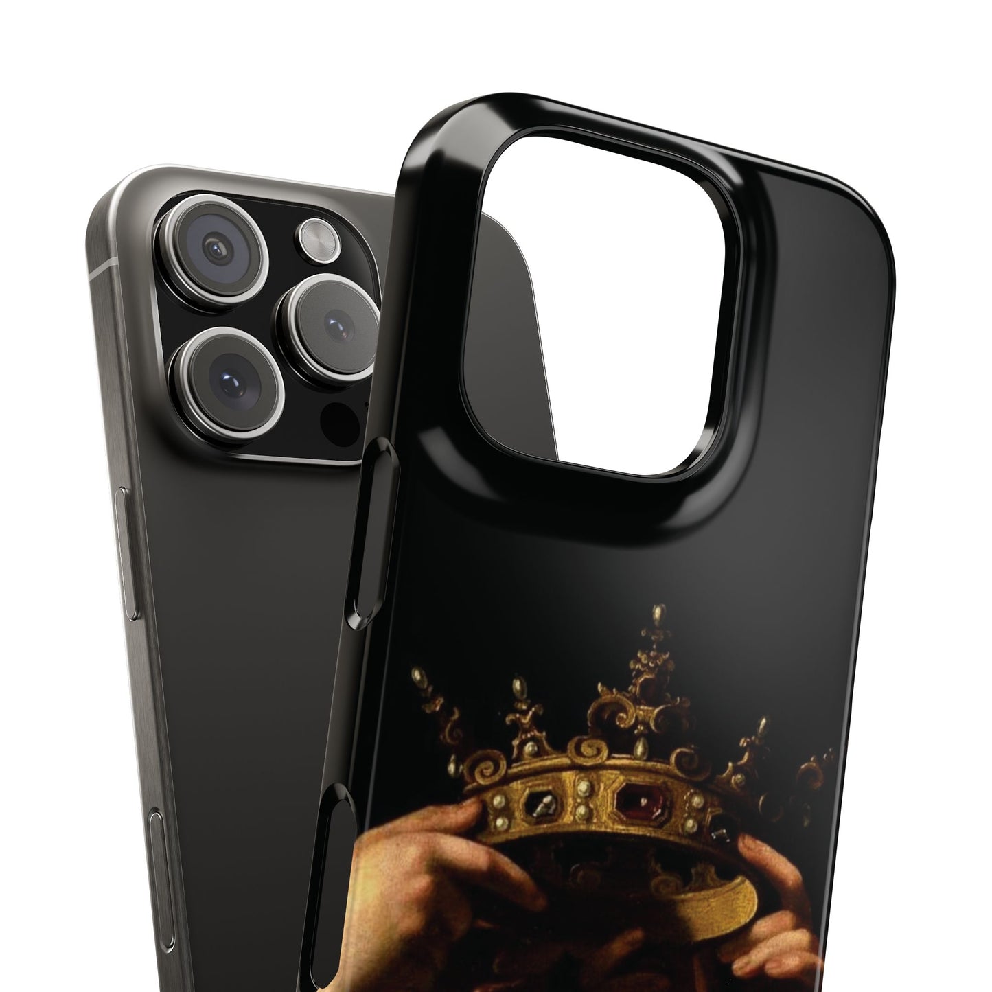 Crown by Bartolomeo Cavarozzi 1620 iPhone Case Renaissance Queen Aesthetic