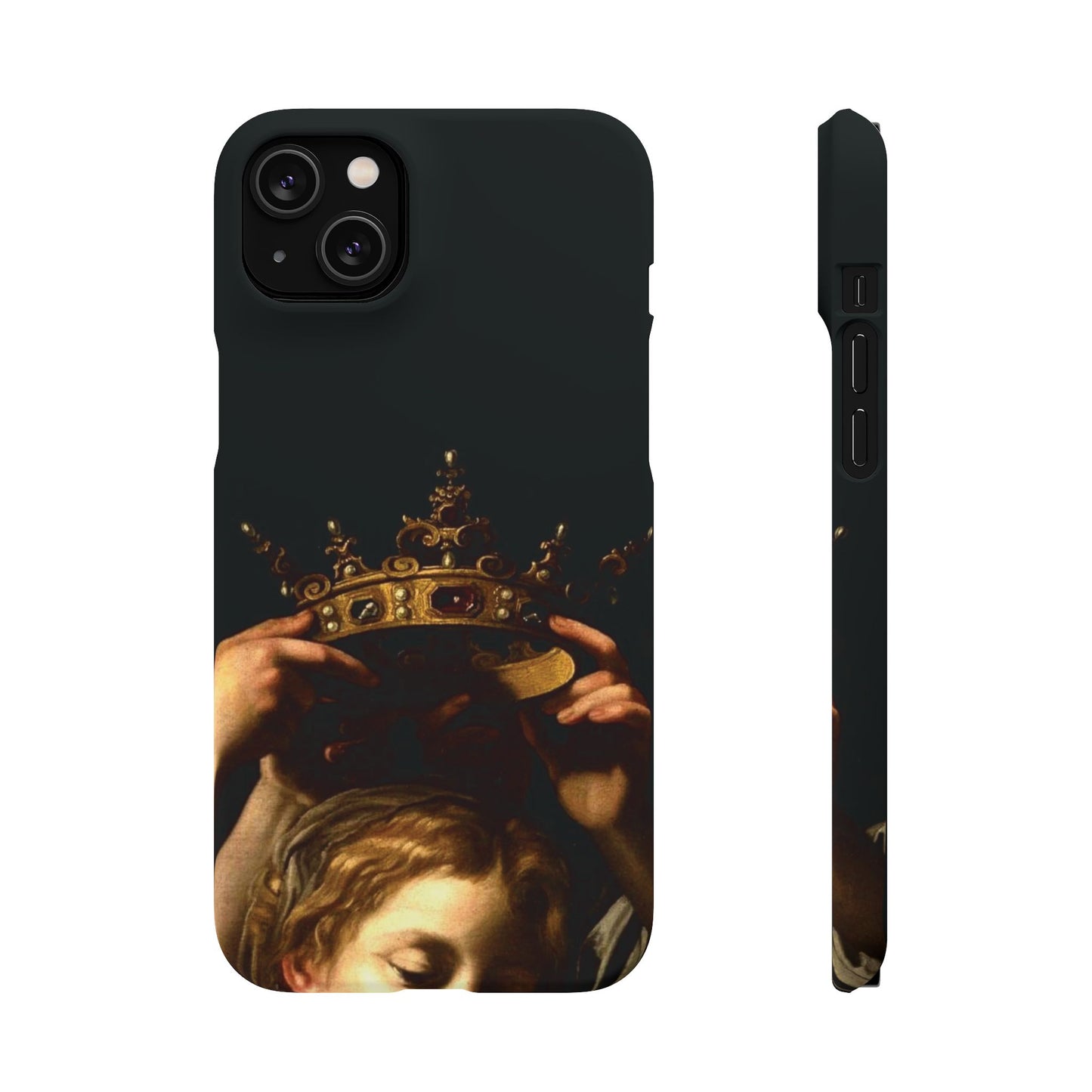 Crown by Bartolomeo Cavarozzi 1620 iPhone Case Renaissance Queen Aesthetic