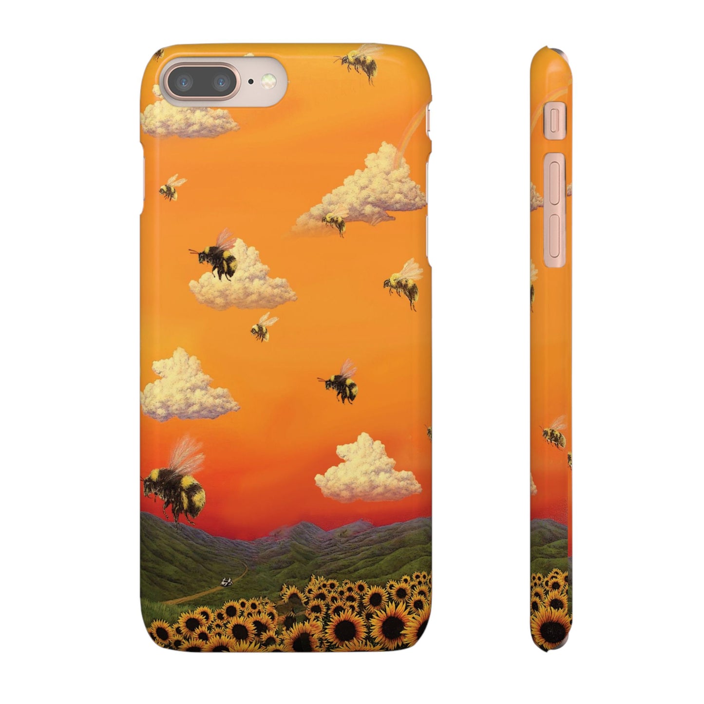 BEES IN THE SKY PHONE CASE DESIGN