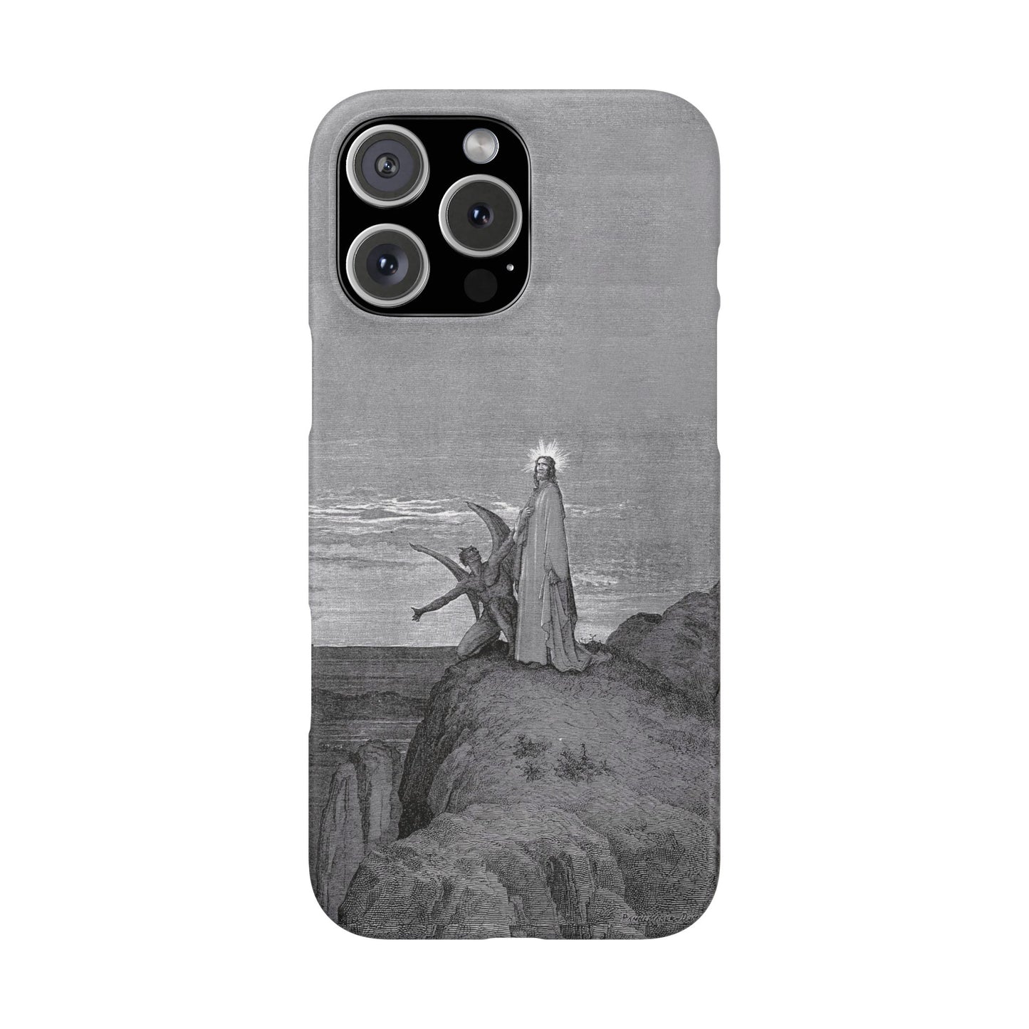 Original Temptation Of Christ Phone Case