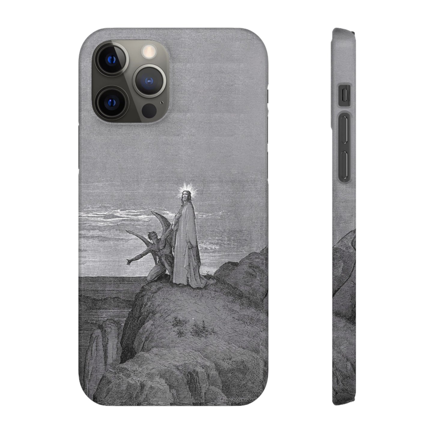 Original Temptation Of Christ Phone Case