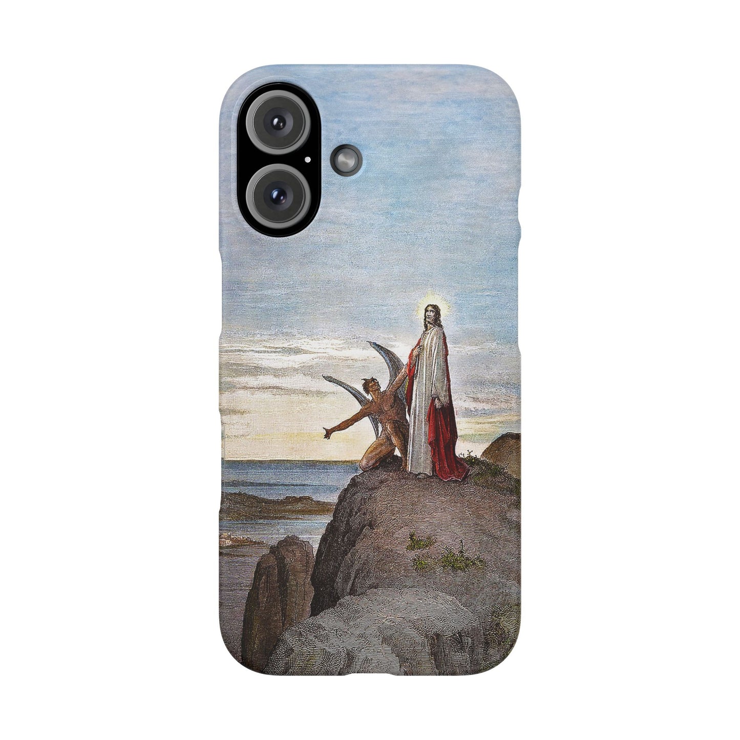Temptation Of Christ Phone Case
