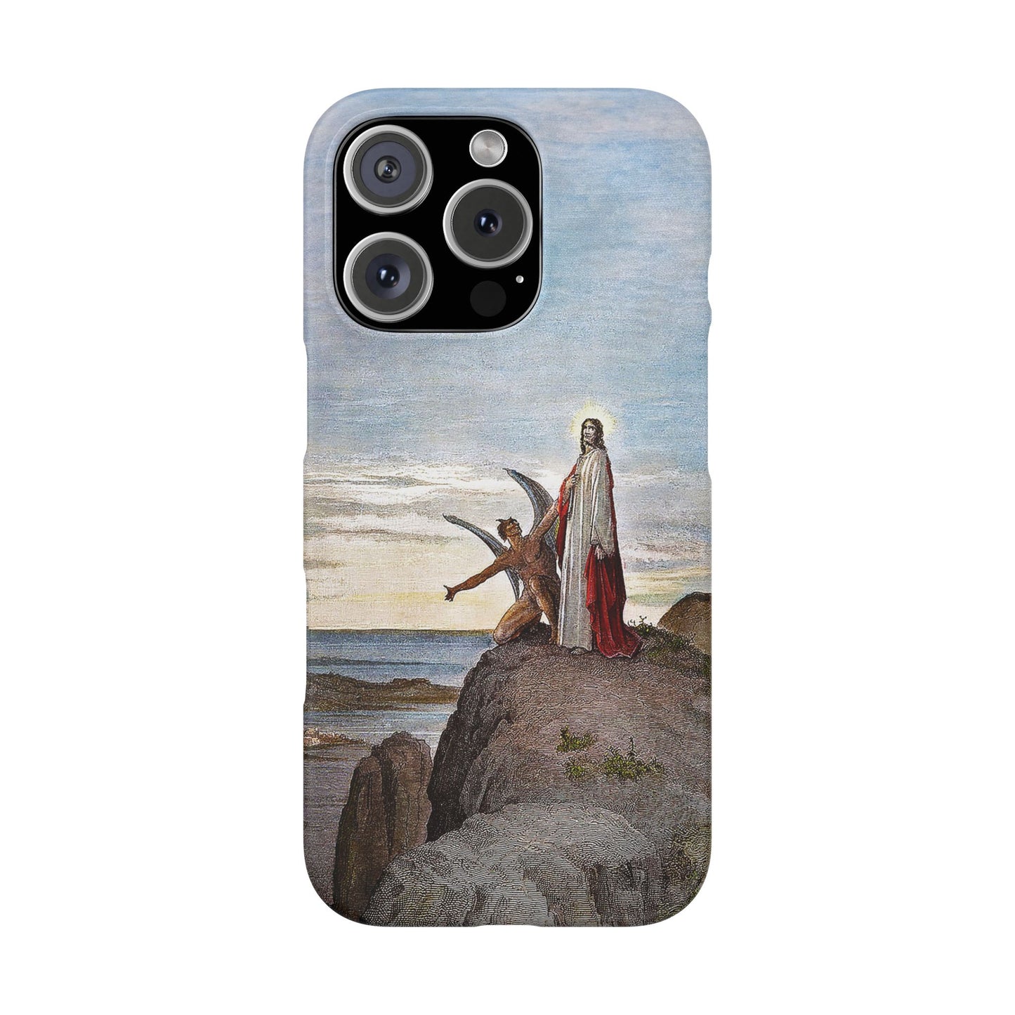 Temptation Of Christ Phone Case