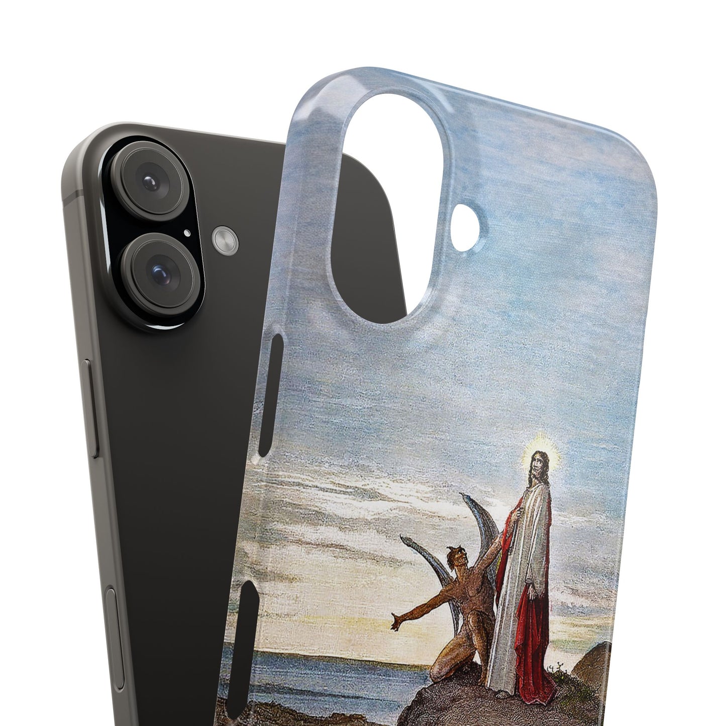 Temptation Of Christ Phone Case