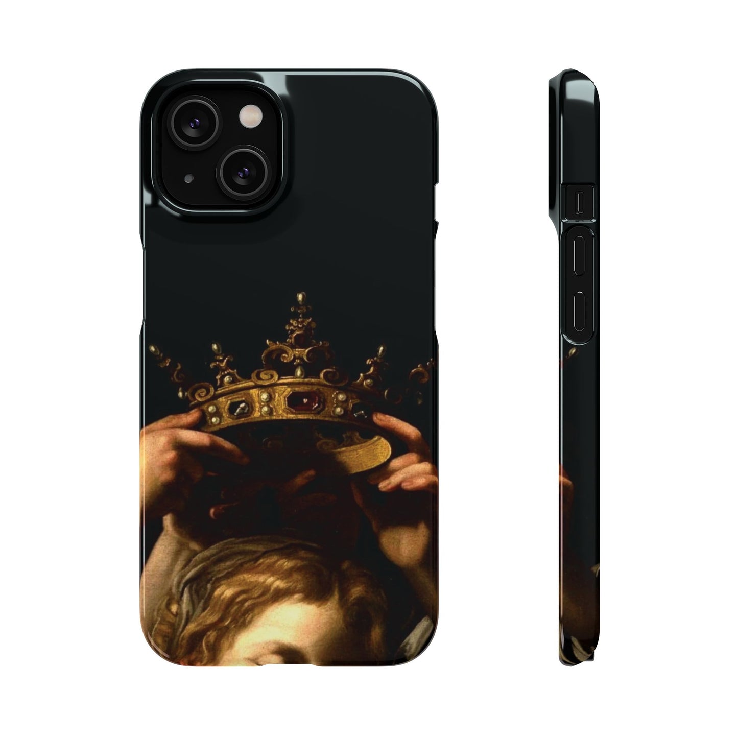 Crown by Bartolomeo Cavarozzi 1620 iPhone Case Renaissance Queen Aesthetic