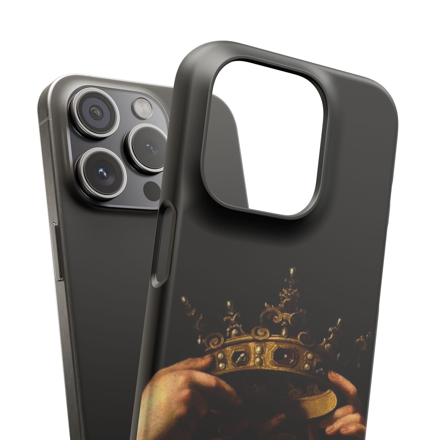 Crown by Bartolomeo Cavarozzi 1620 iPhone Case Renaissance Queen Aesthetic
