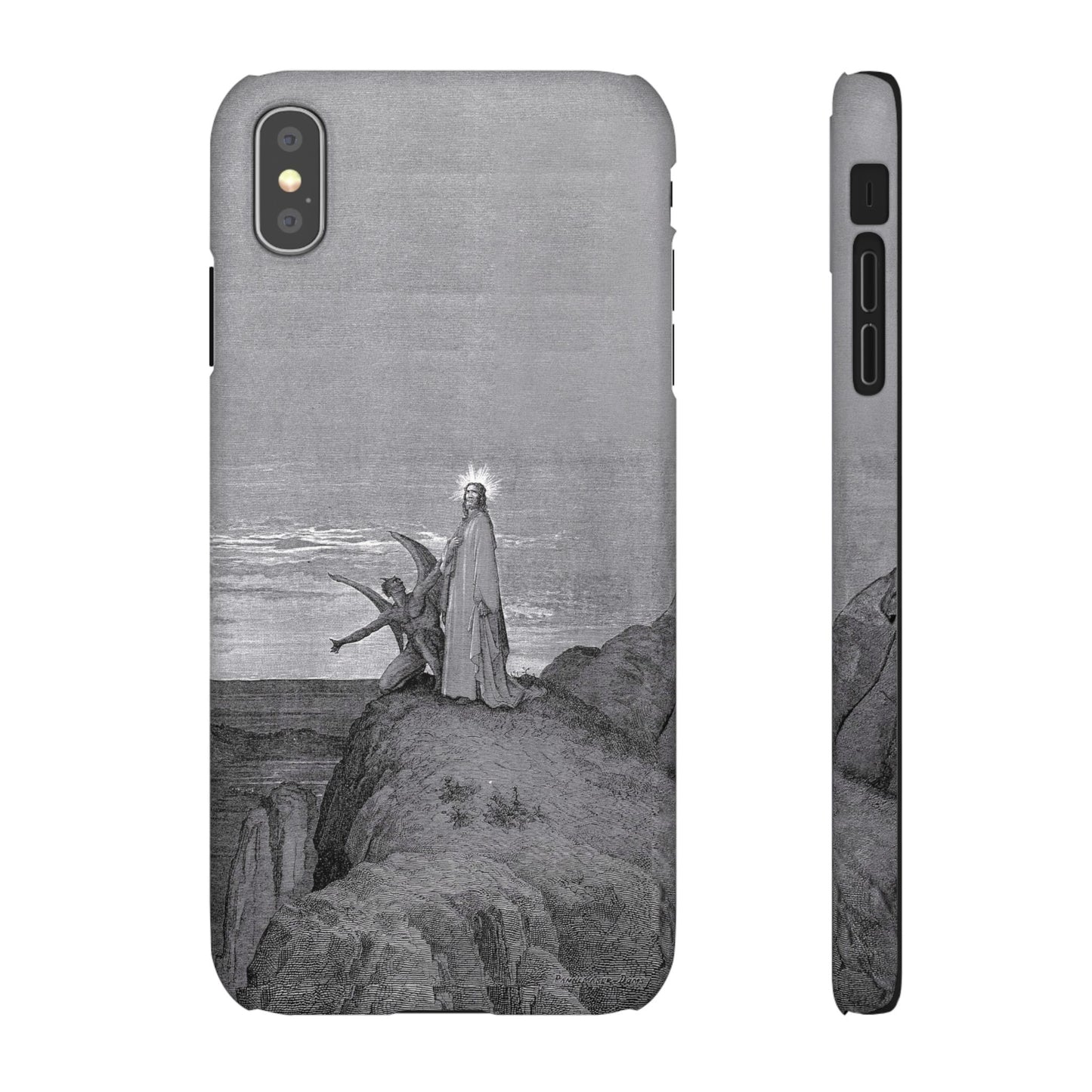 Original Temptation Of Christ Phone Case