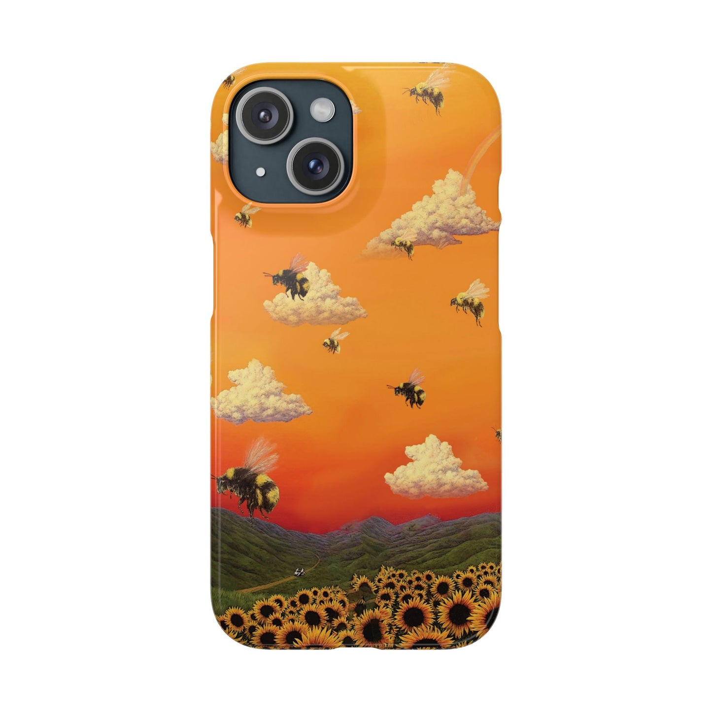 BEES IN THE SKY PHONE CASE DESIGN