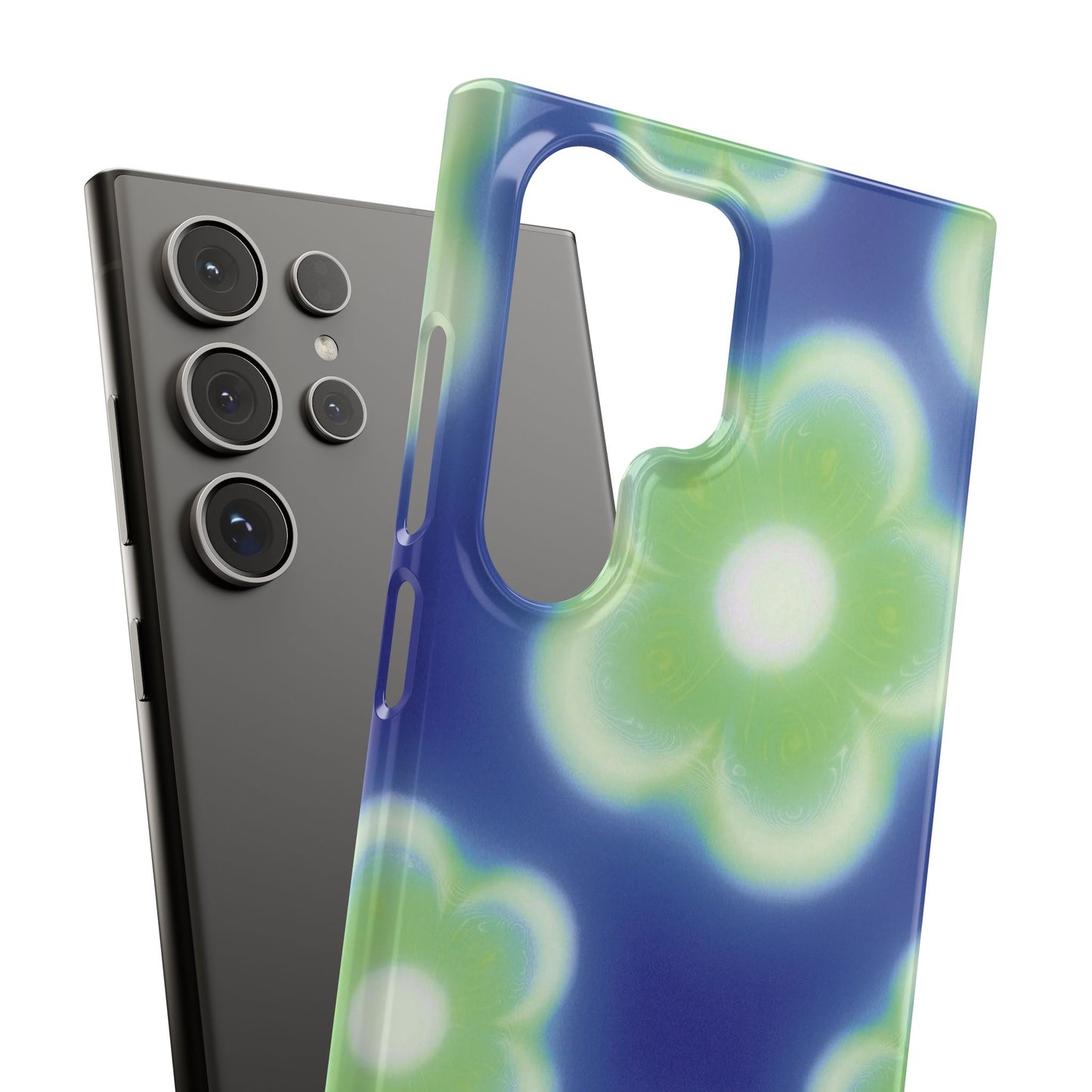 NEON FLOWER PHONE CASE