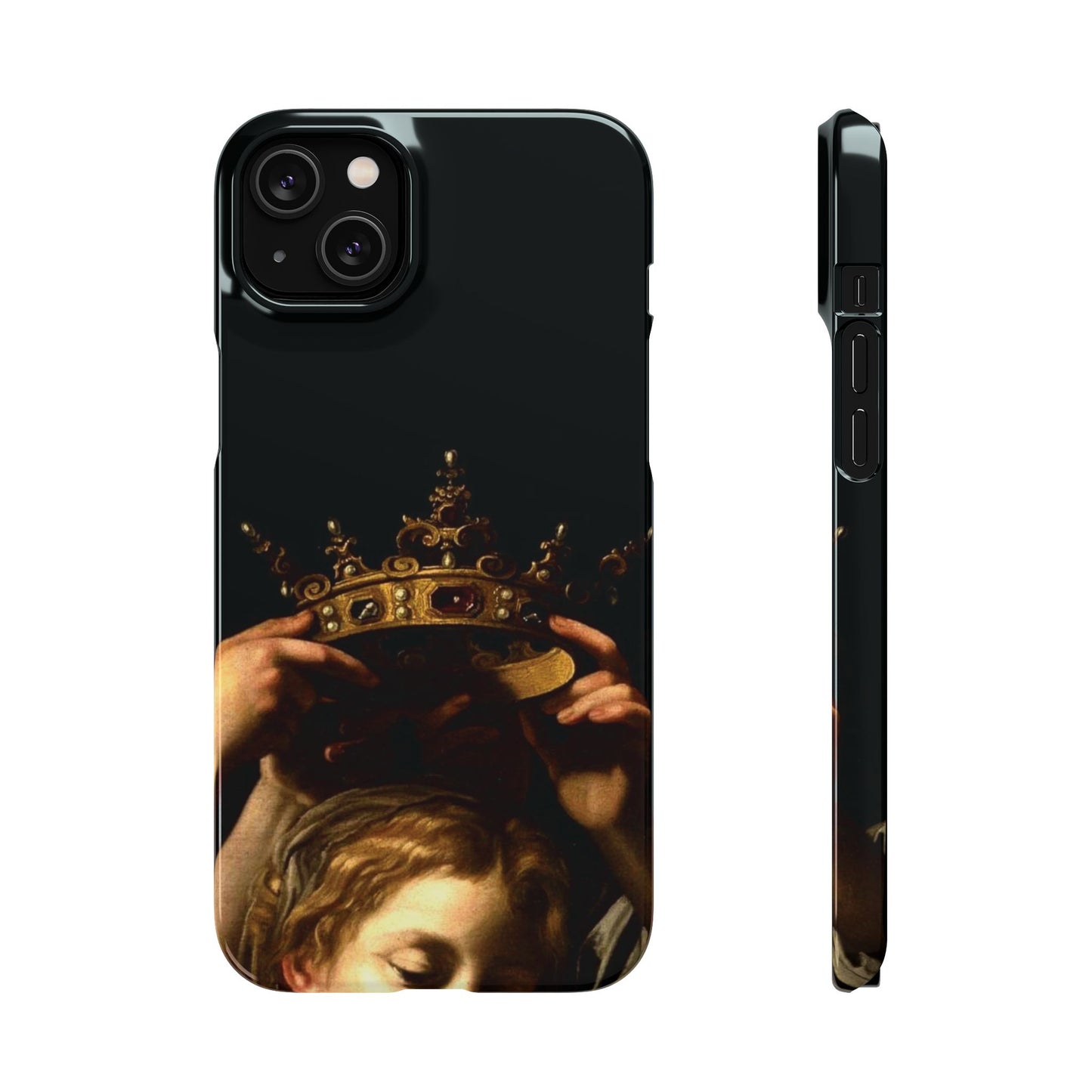 Crown by Bartolomeo Cavarozzi 1620 iPhone Case Renaissance Queen Aesthetic