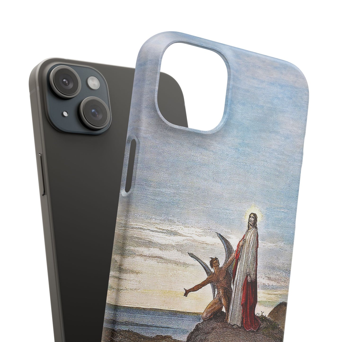 Temptation Of Christ Phone Case