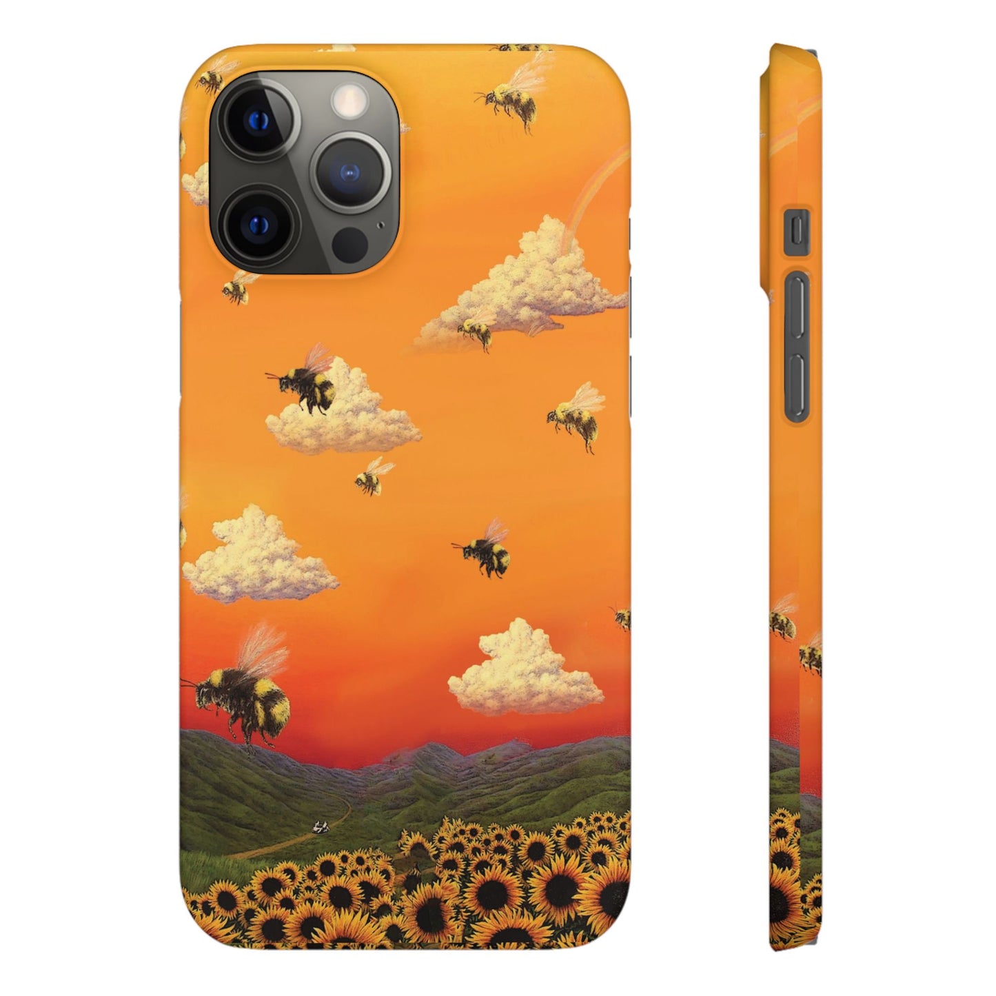 BEES IN THE SKY PHONE CASE DESIGN