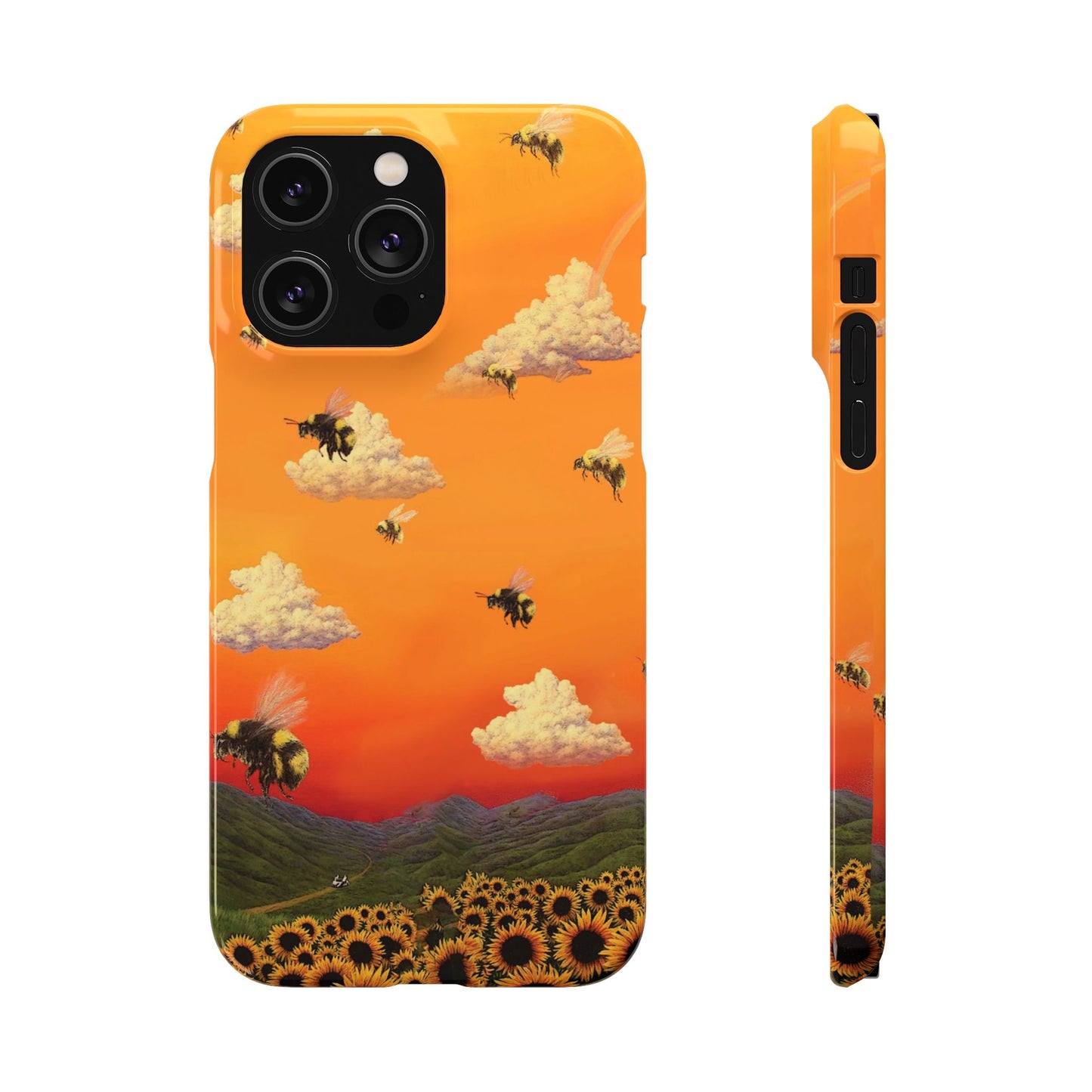 BEES IN THE SKY PHONE CASE DESIGN