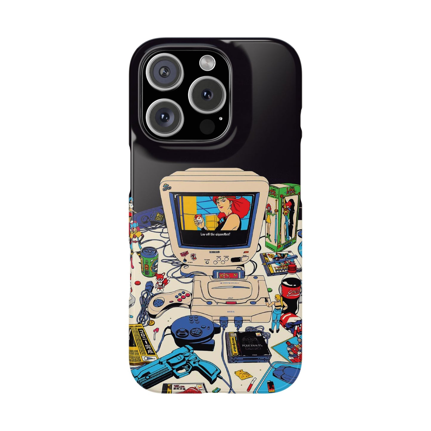 Sega Consoles Illustrated Case Design