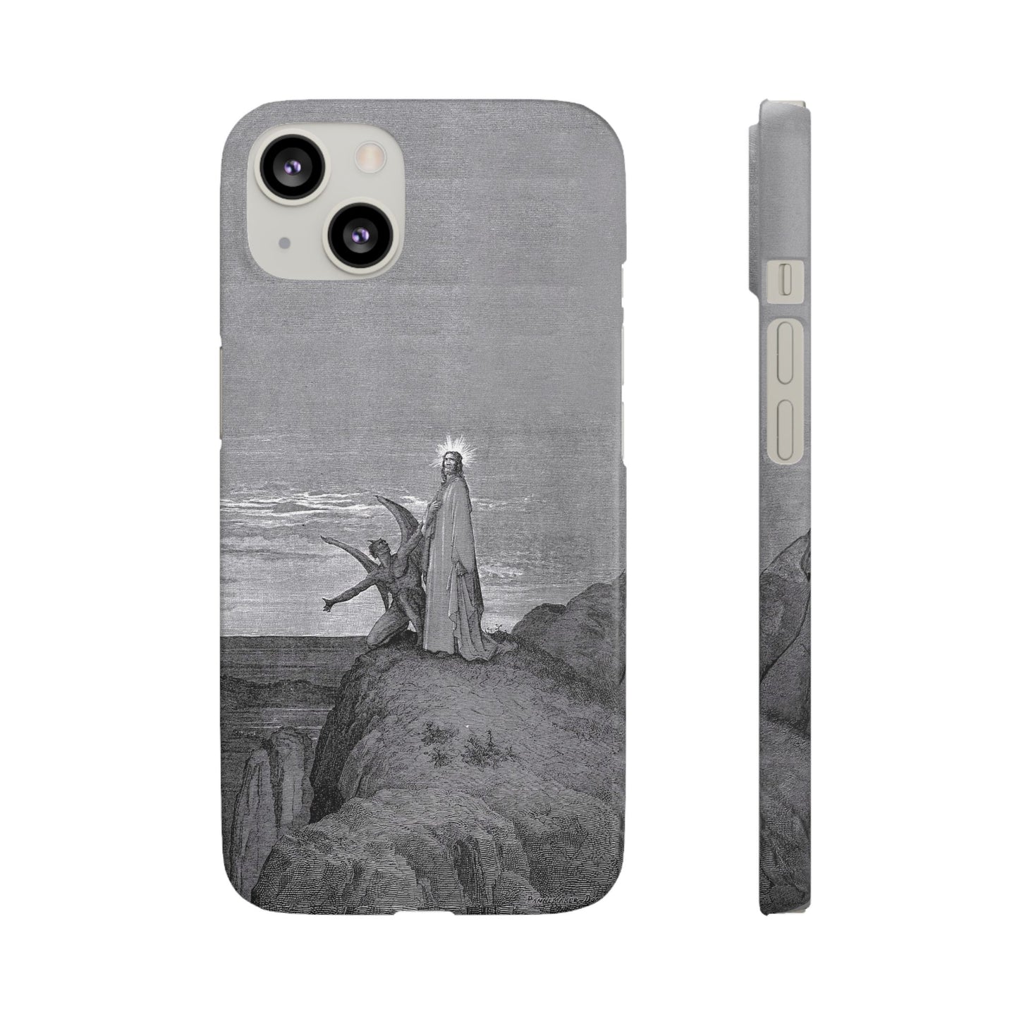 Original Temptation Of Christ Phone Case