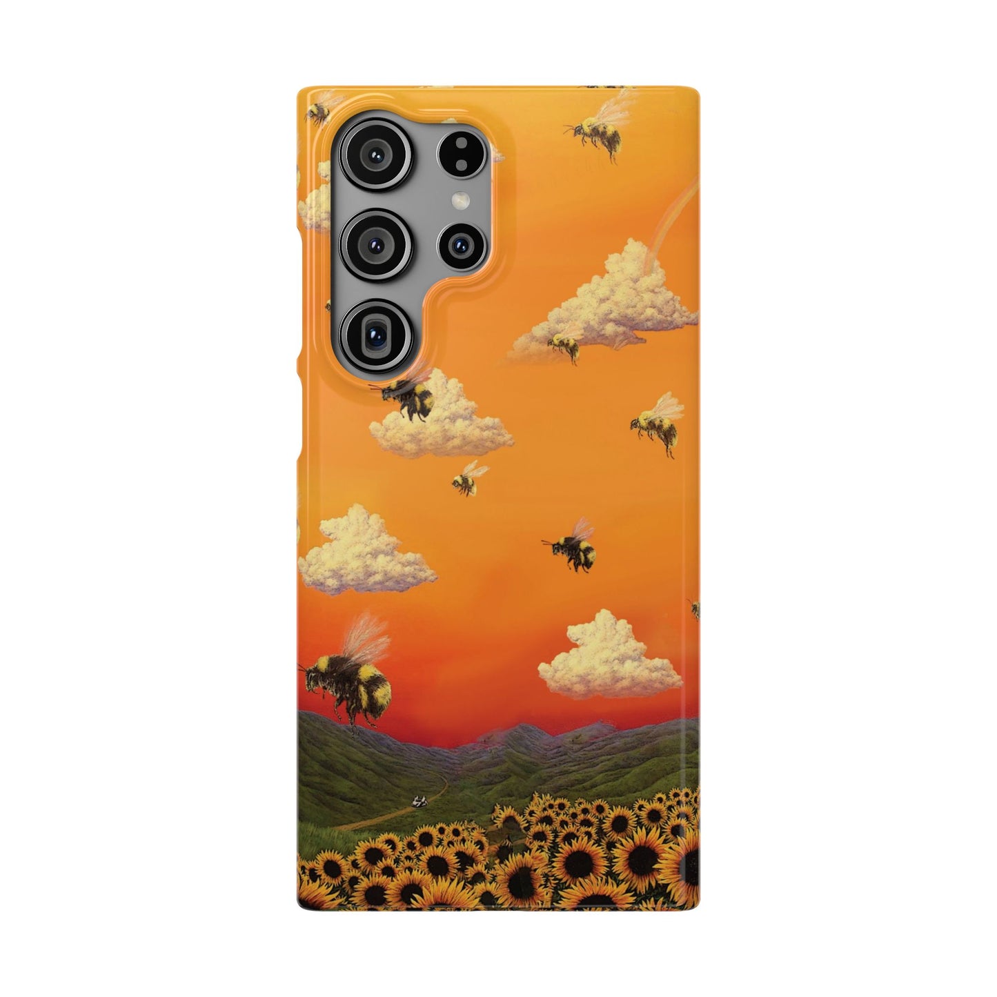 BEES IN THE SKY PHONE CASE DESIGN