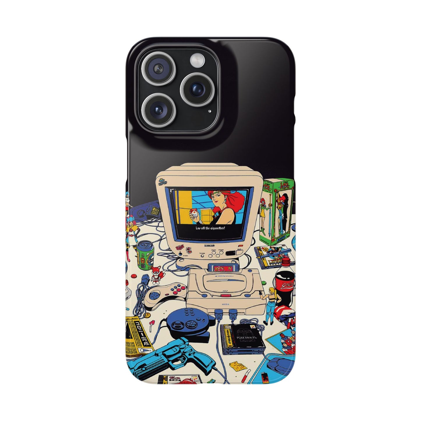 Sega Consoles Illustrated Case Design