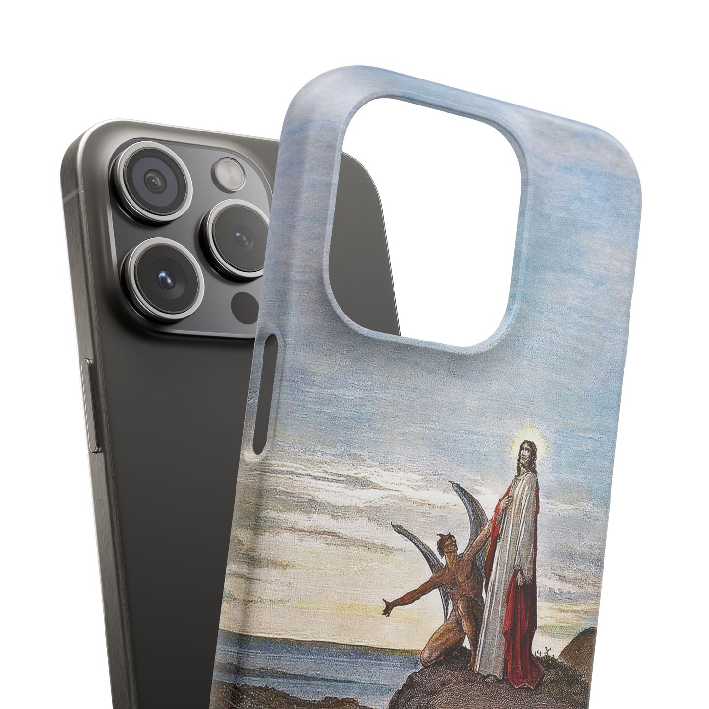 Temptation Of Christ Phone Case