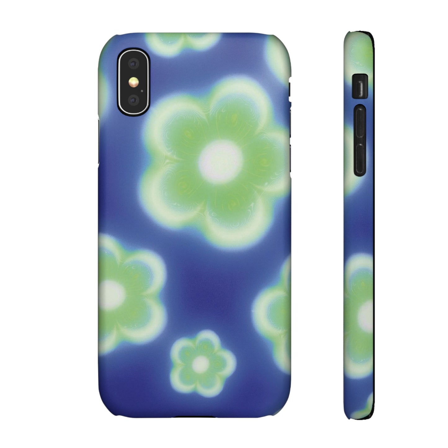NEON FLOWER PHONE CASE