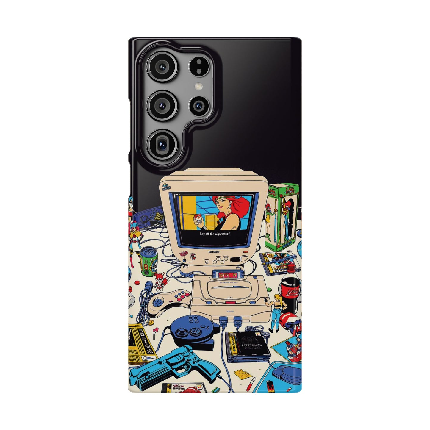 Sega Consoles Illustrated Case Design