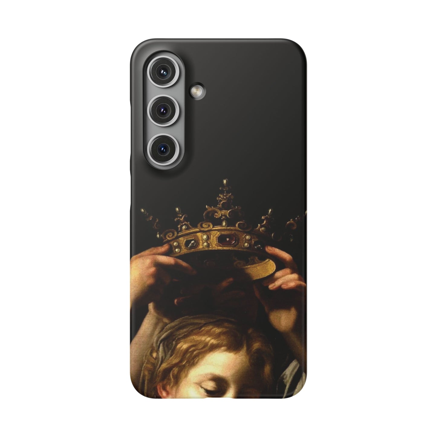 Crown by Bartolomeo Cavarozzi 1620 iPhone Case Renaissance Queen Aesthetic