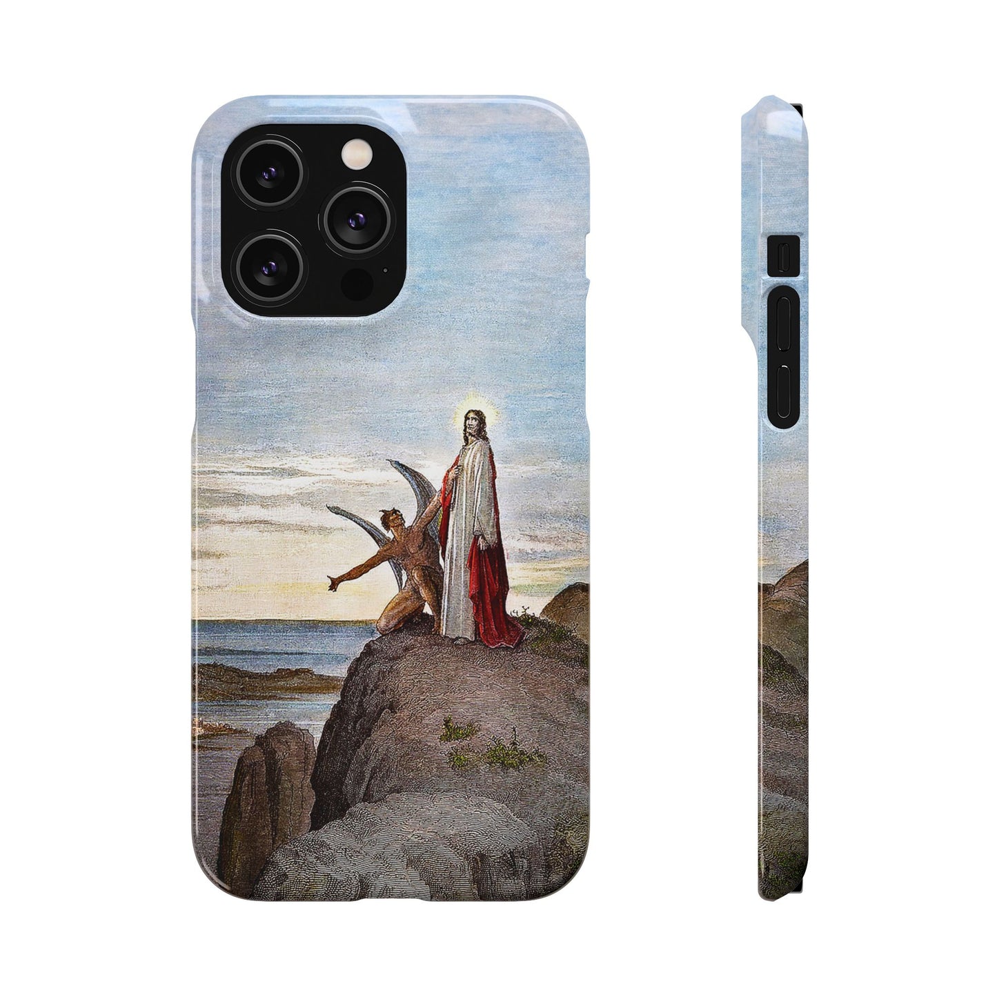 Temptation Of Christ Phone Case