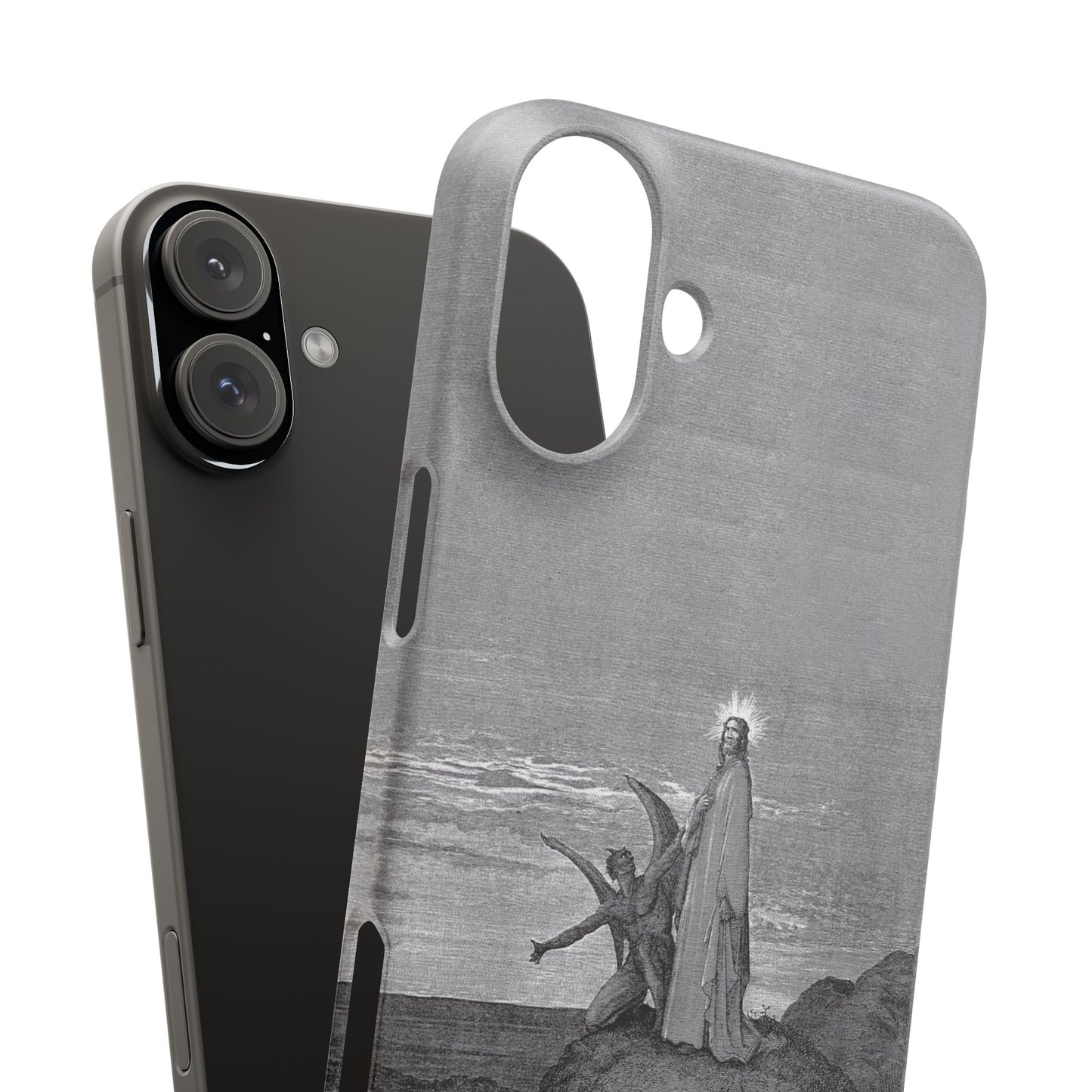 Original Temptation Of Christ Phone Case