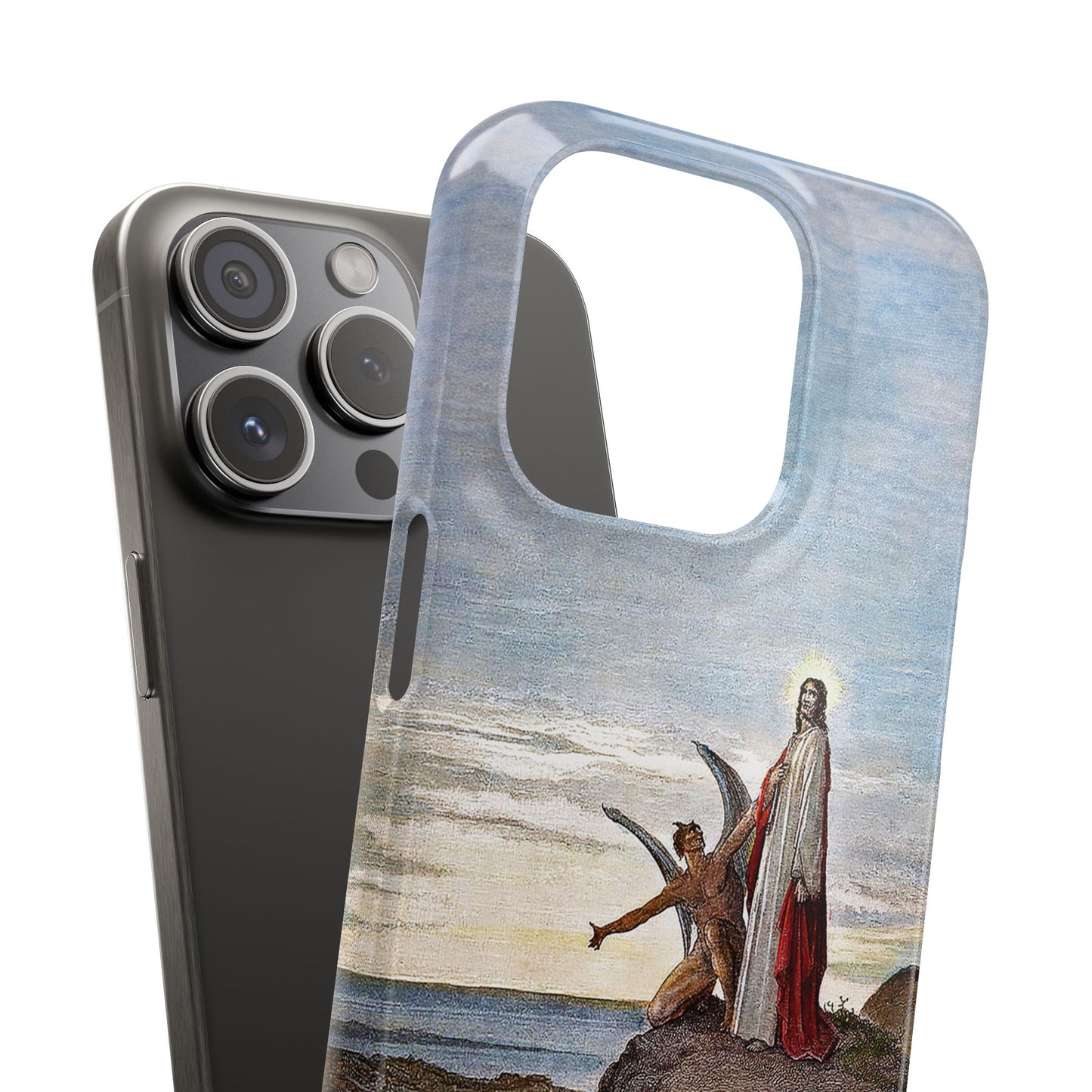 Temptation Of Christ Phone Case