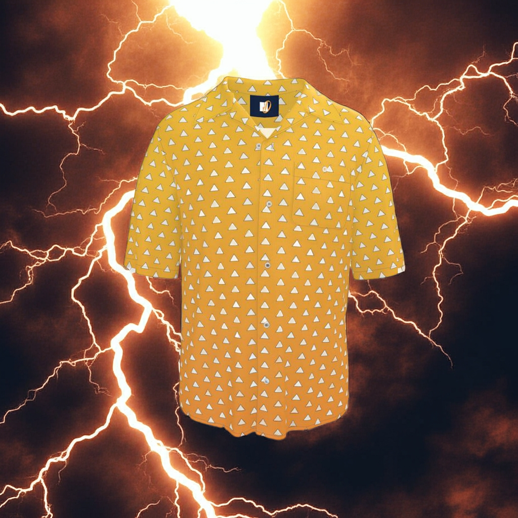 Golden Triangle Geometric Print